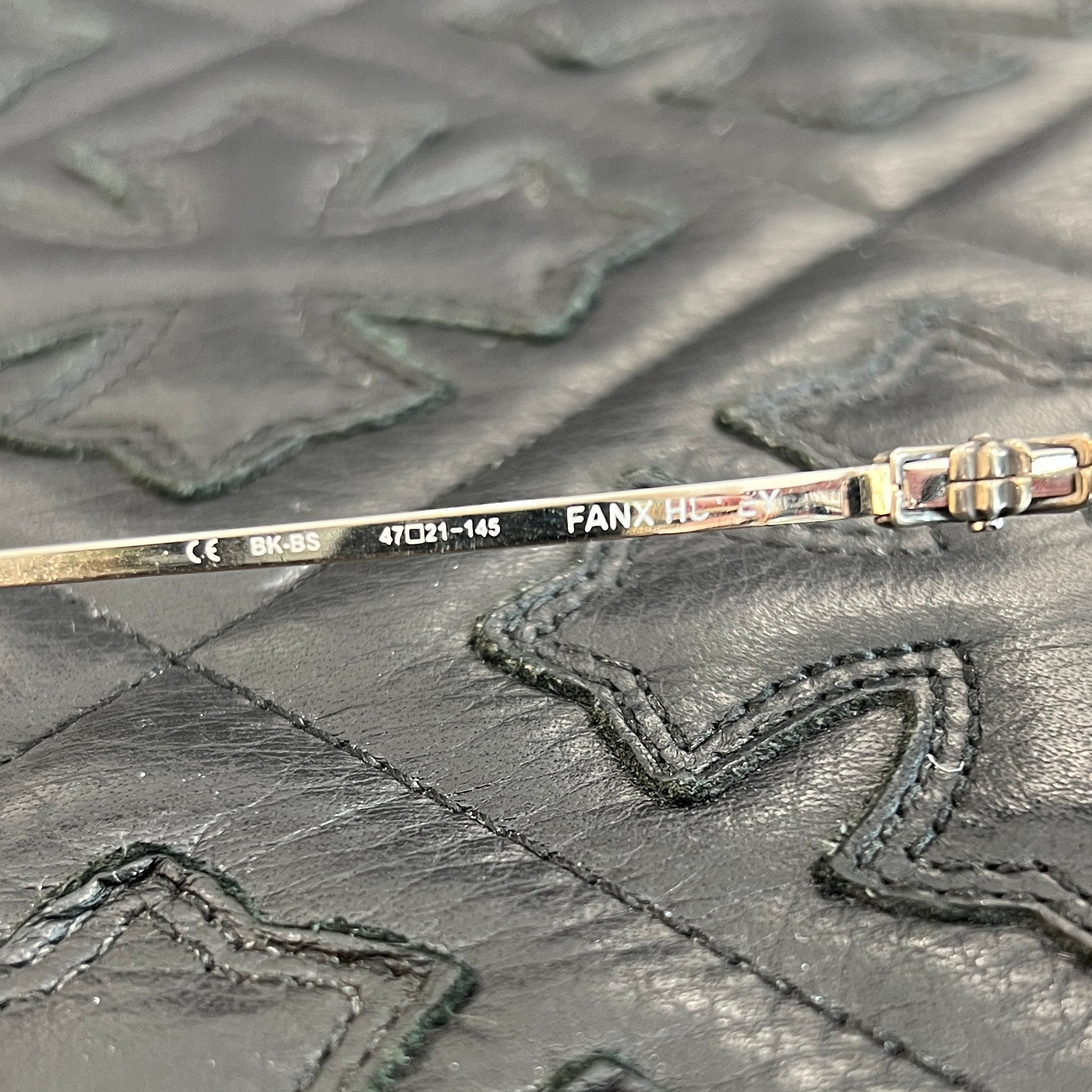 CHROME HEARTS FANX HUNEY Sunglasses Size 47口21-145 クロムハーツ ファンクス・ハニー サングラス サイズ47口21-145