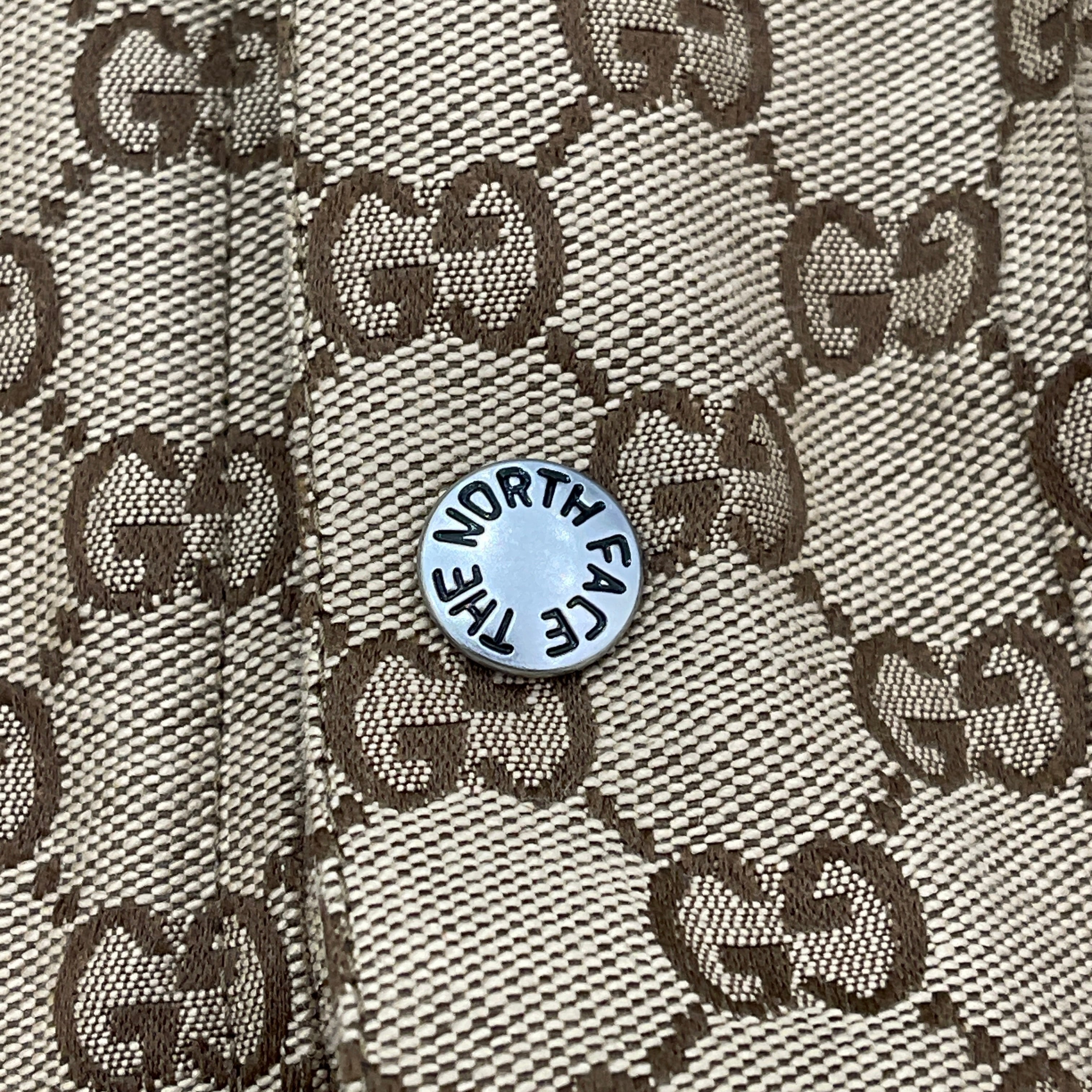 GUCCI × THE NORTH FACE 2021AW GG CANVAS Down Jacket 670769 Z28APW Size XL グッチ × ノースフェイス GGキャンバス ダウンジャケット サイズXL