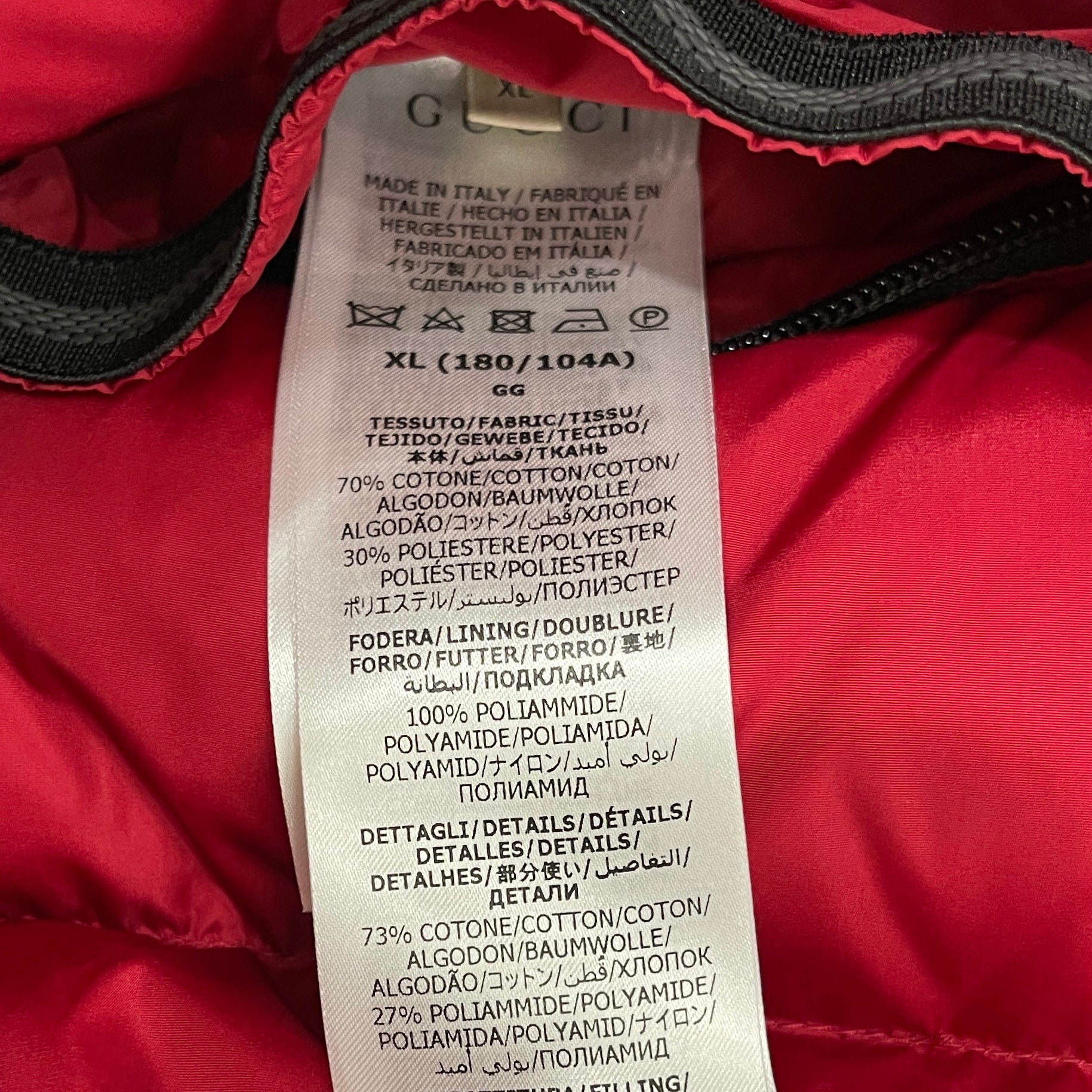 GUCCI × THE NORTH FACE 2021AW GG CANVAS Down Jacket 670769 Z28APW