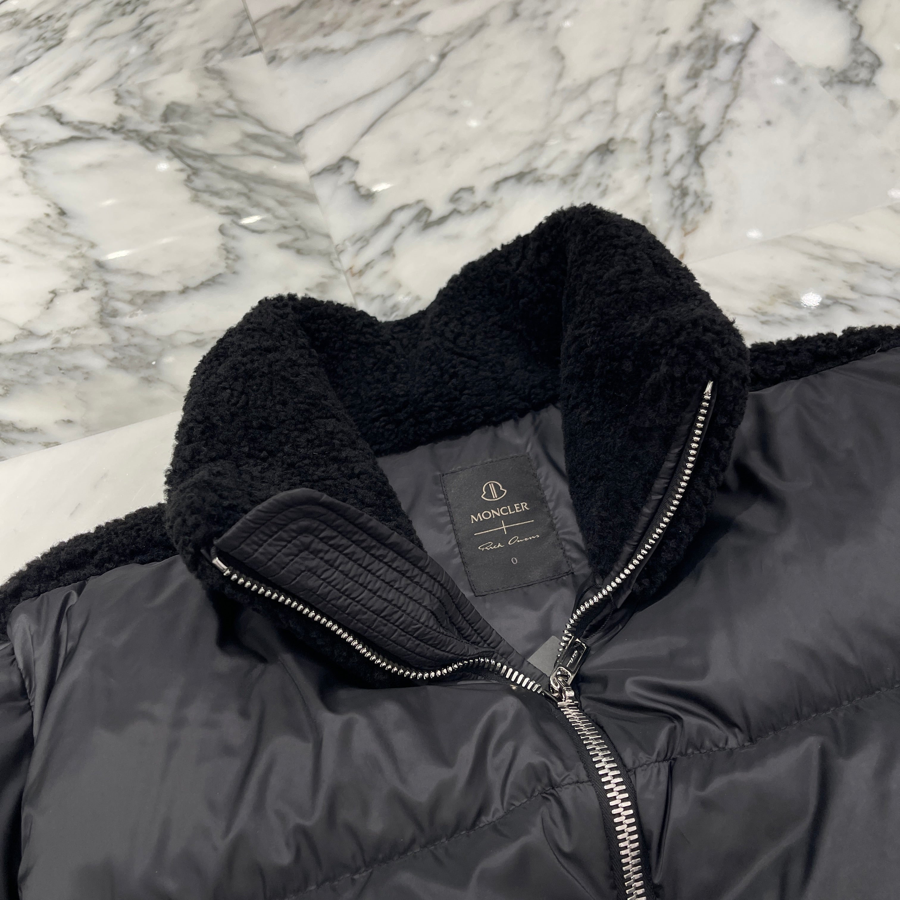 MONCLER × Rick Owens 2023AW Cyclopic Down Jacket J209N1A00009 M4426 Size 4 モンクレール × リックオウェンス サイクロピック ダウンジャケット サイズ4