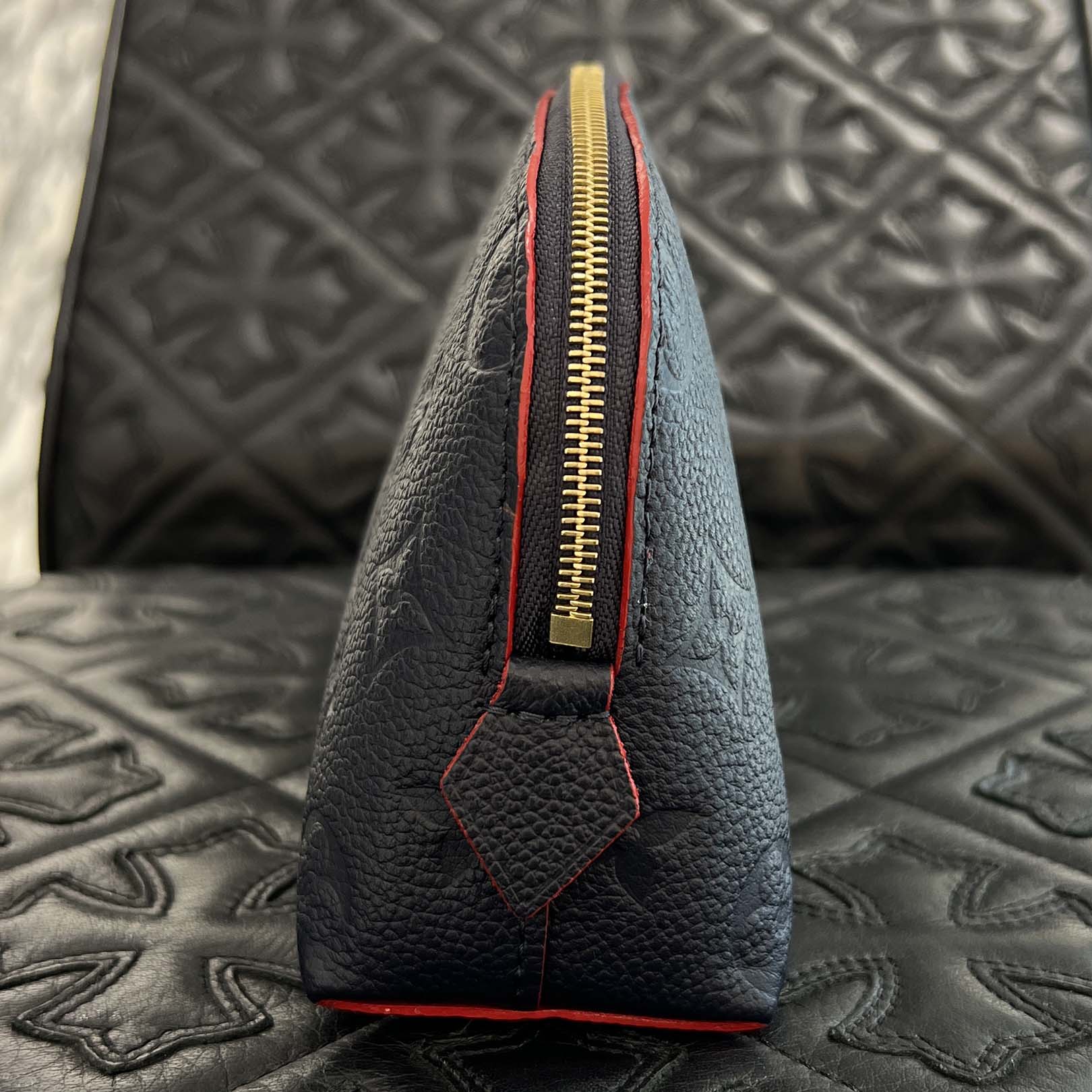 LOUIS VUITTON Monogram Empreinte Pochette Cosmetic PM M69413 ルイヴィトン モノグラム アンプラントポシェット・コスメティック PM