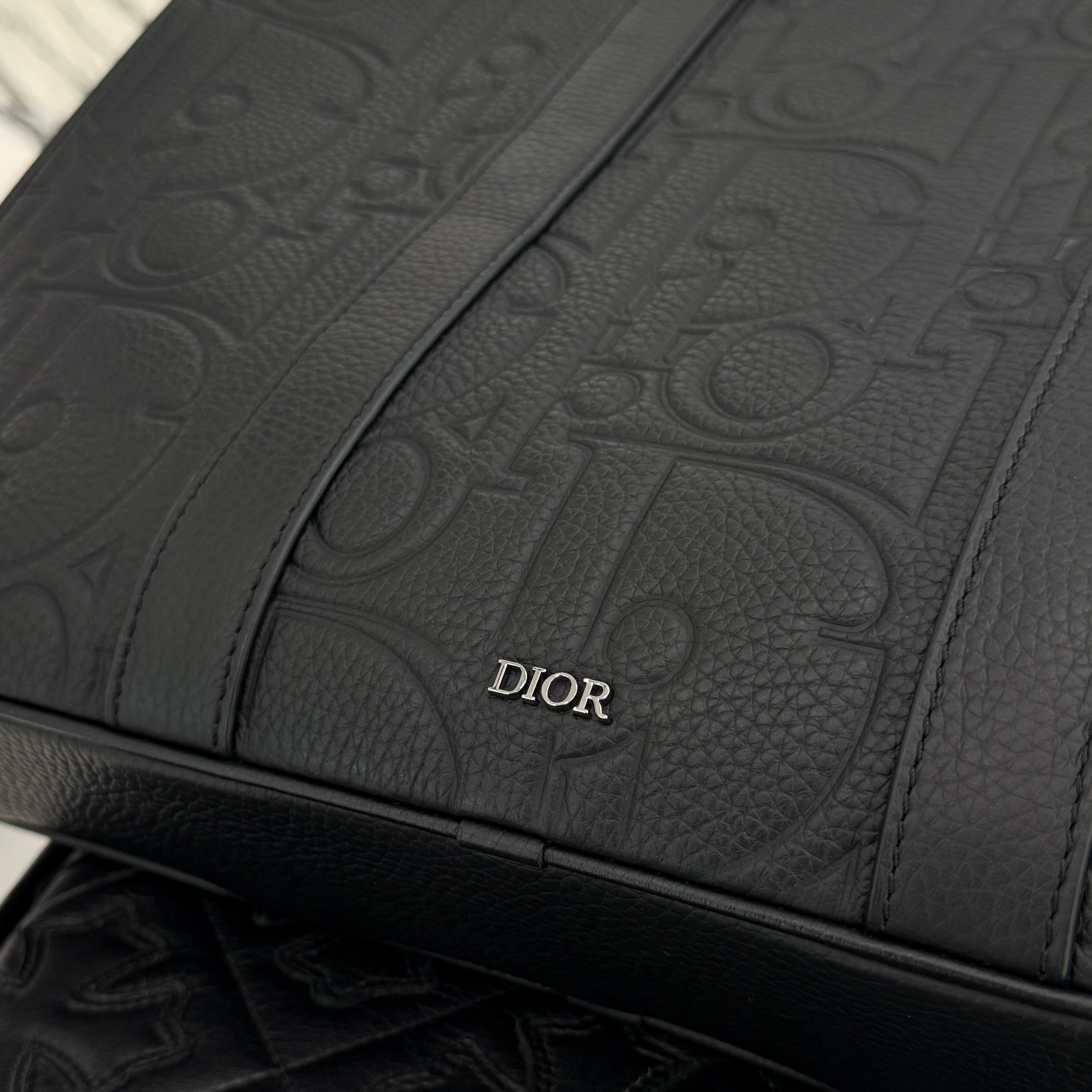 DIOR 2024AW Oblique Leather Briefcase 1ESBR180LLG_H00N ディオール オブリーク レザー ブリーフケース