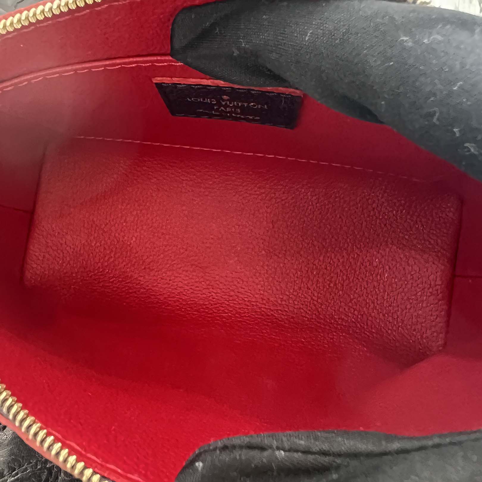 LOUIS VUITTON Monogram Empreinte Pochette Cosmetic PM M69413 ルイヴィトン モノグラム アンプラントポシェット・コスメティック PM