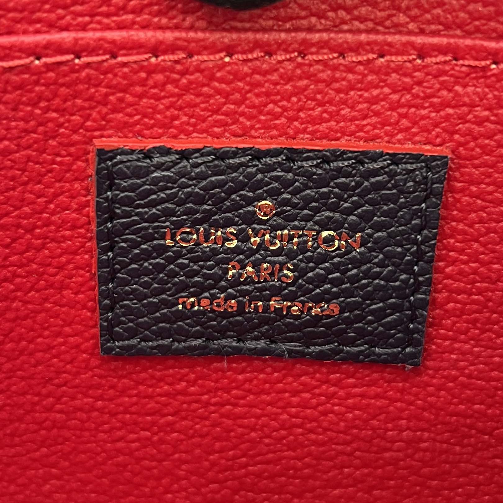 LOUIS VUITTON Monogram Empreinte Pochette Cosmetic PM M69413 ルイヴィトン モノグラム アンプラントポシェット・コスメティック PM