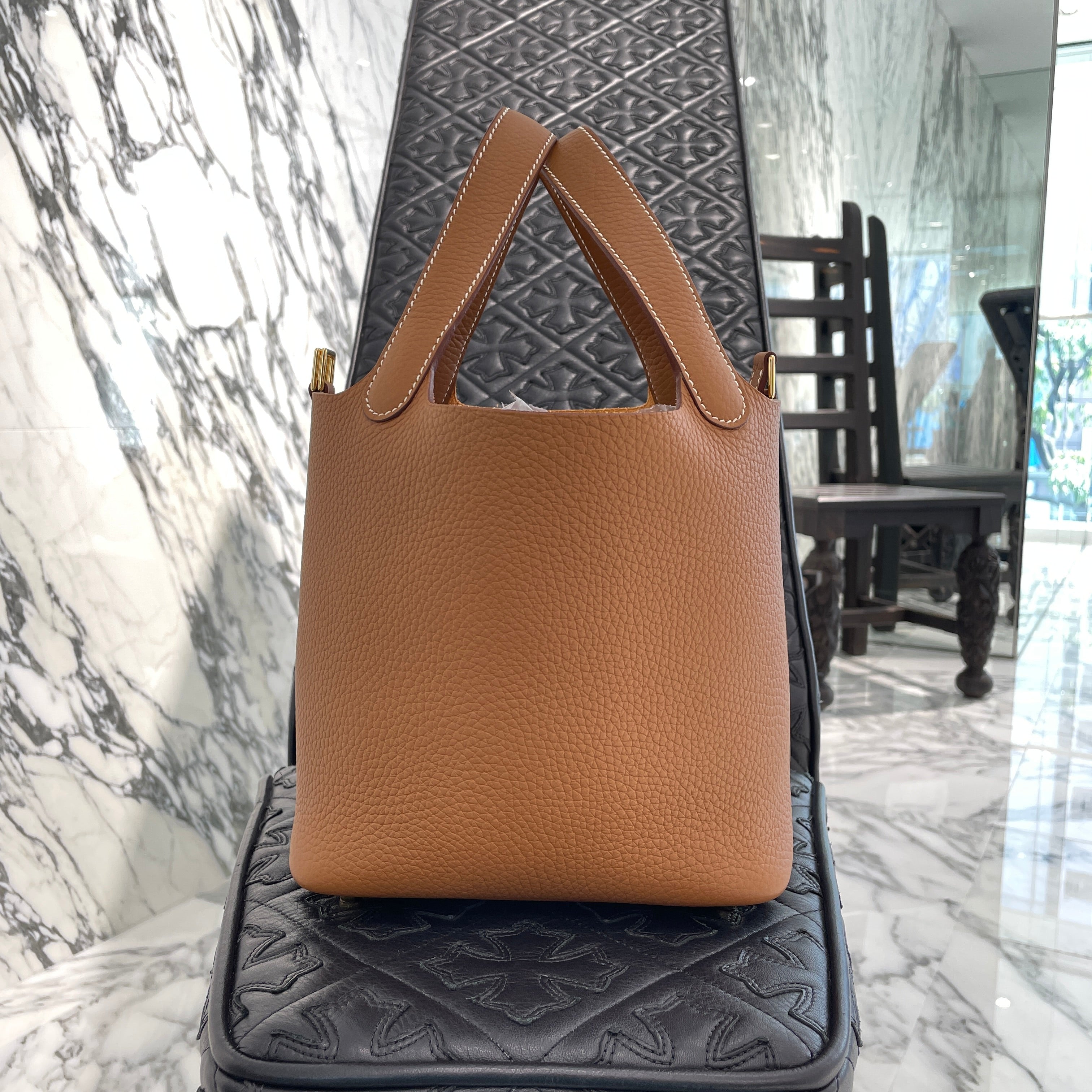 HERMES Picotin Lock PM "Fauve" W刻印 エルメス ピコタンロック "フォーヴ" W刻印