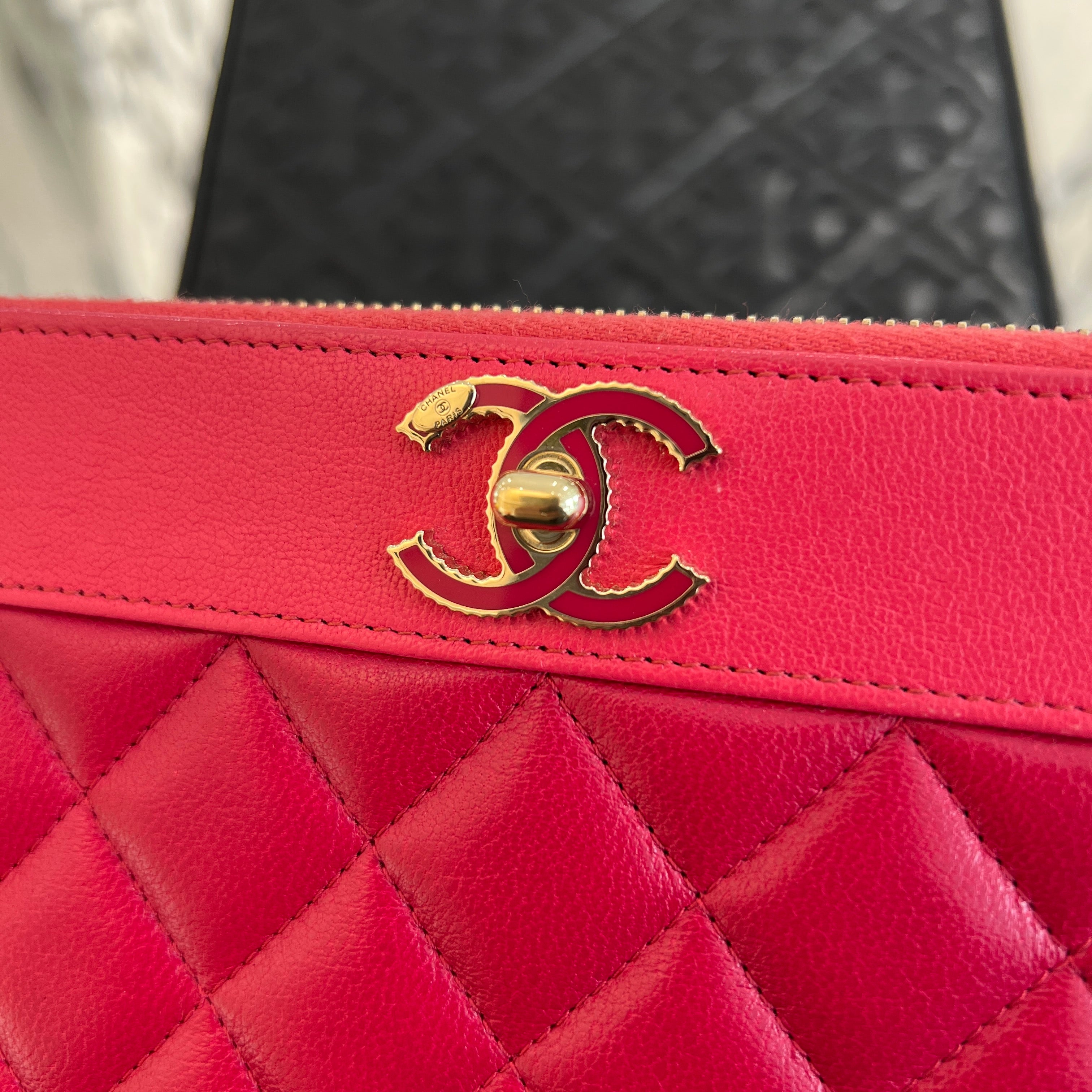 CHANEL Coco Mark Mademoiselle Vintage Round Zipper Long Wallet A80969 シャネル ココマーク マドモアゼル ヴィンテージ ラウンドジッパー ロングウォレット
