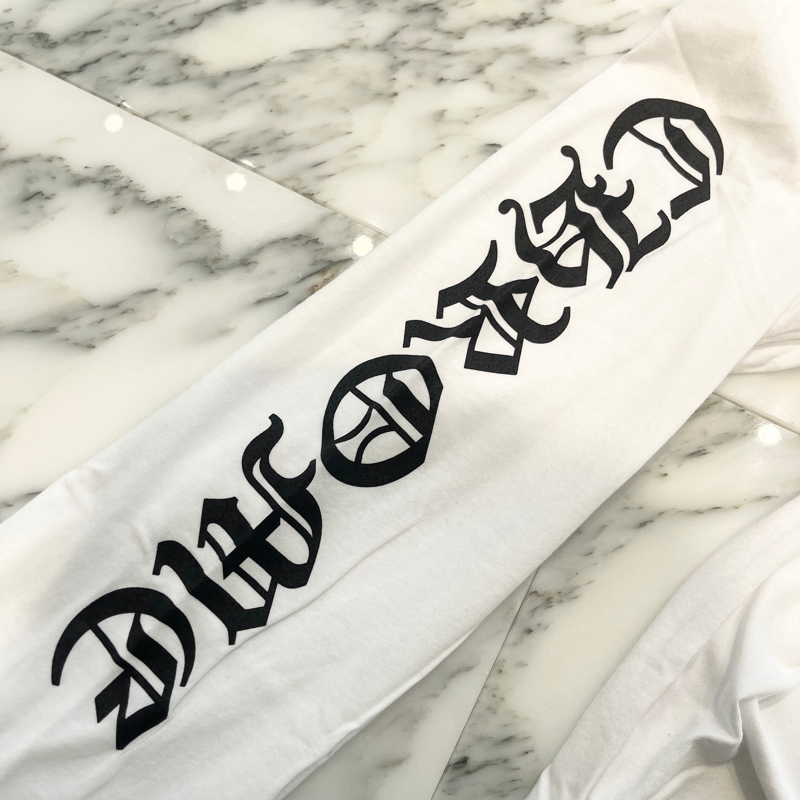 CHROME HEARTS Neck Logo Long Sleeve Tee Size L クロムハーツ ネックロゴ ロングスリーブ Tシャツ サイズL