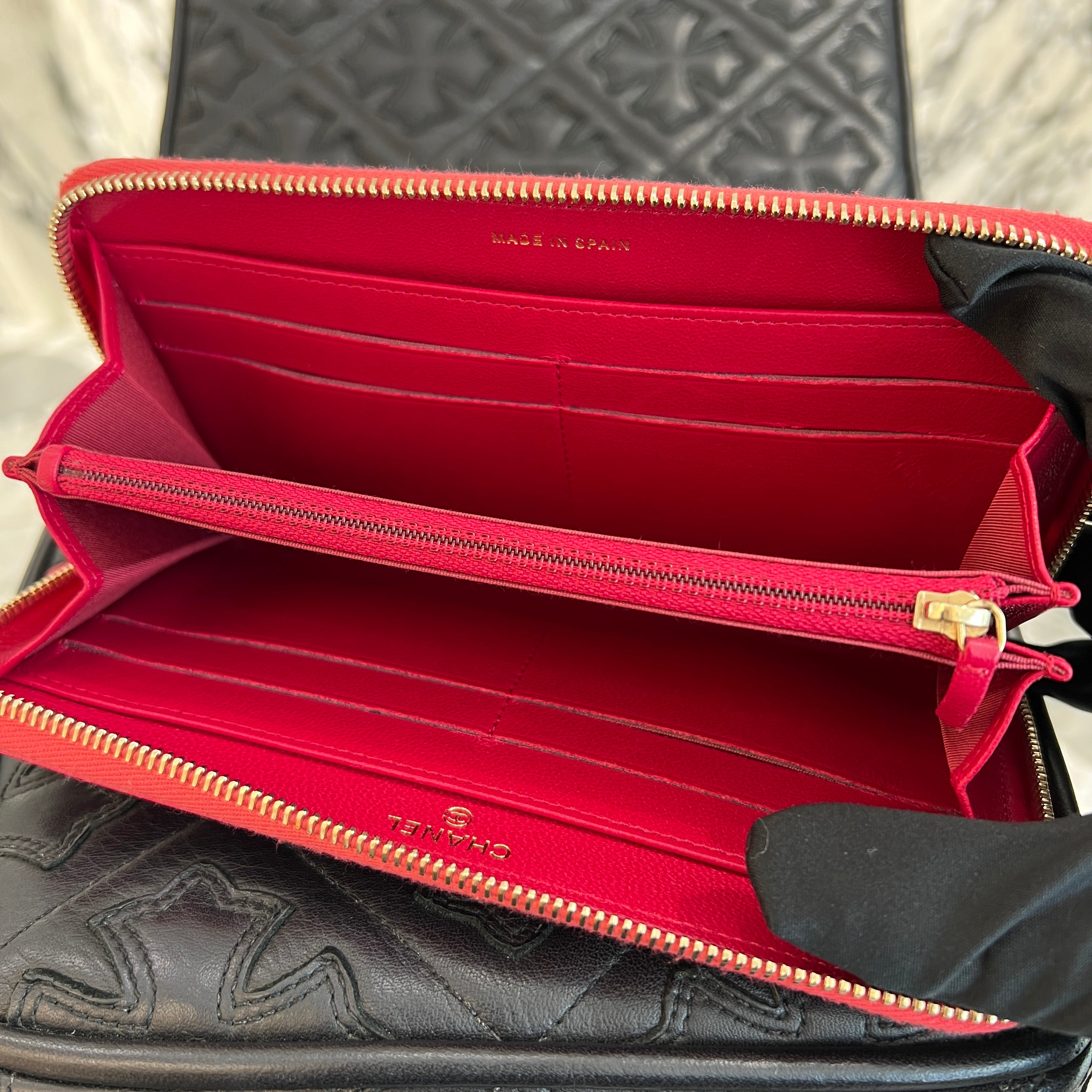 CHANEL Coco Mark Mademoiselle Vintage Round Zipper Long Wallet A80969 シャネル ココマーク マドモアゼル ヴィンテージ ラウンドジッパー ロングウォレット