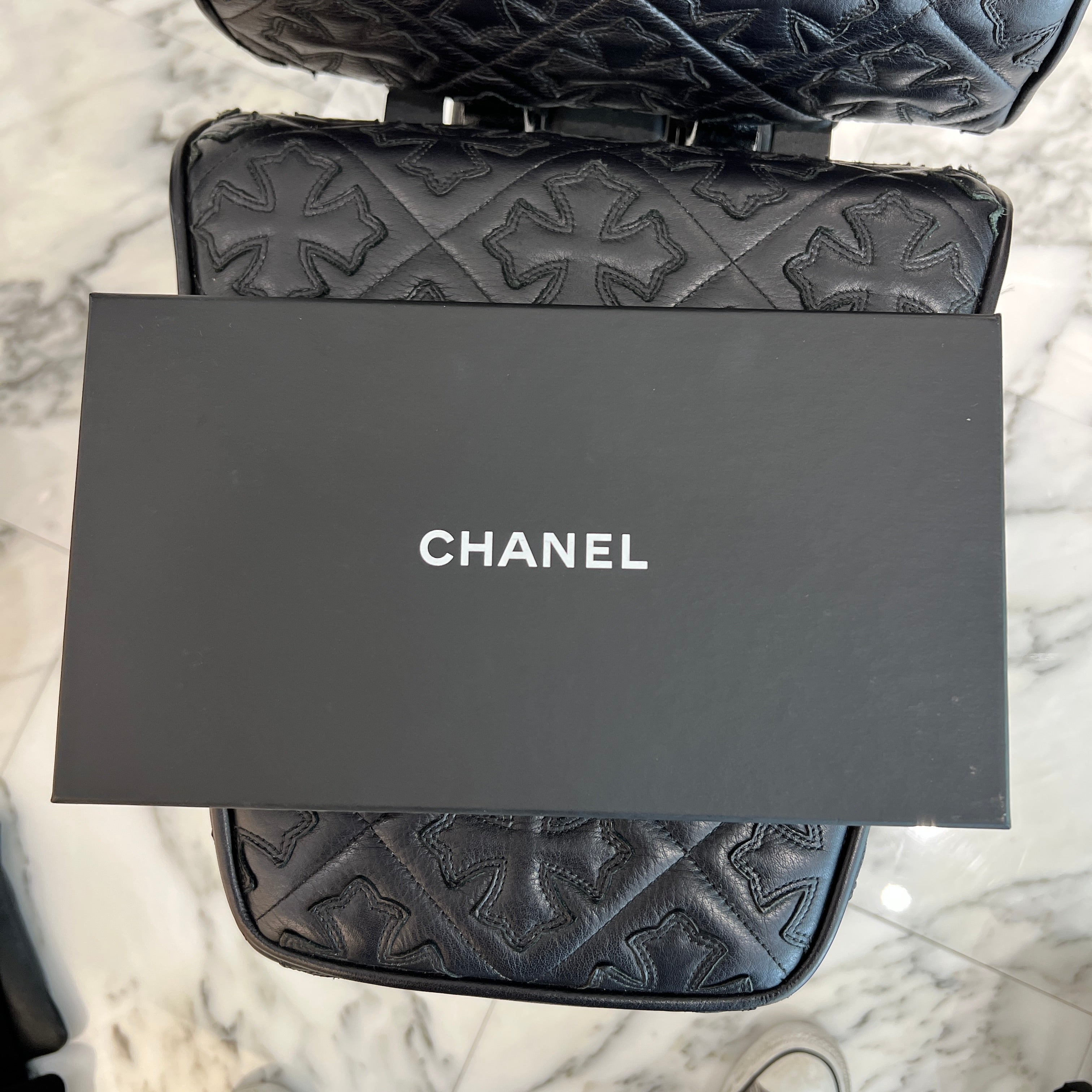 CHANEL Coco Mark Mademoiselle Vintage Round Zipper Long Wallet A80969 シャネル ココマーク マドモアゼル ヴィンテージ ラウンドジッパー ロングウォレット