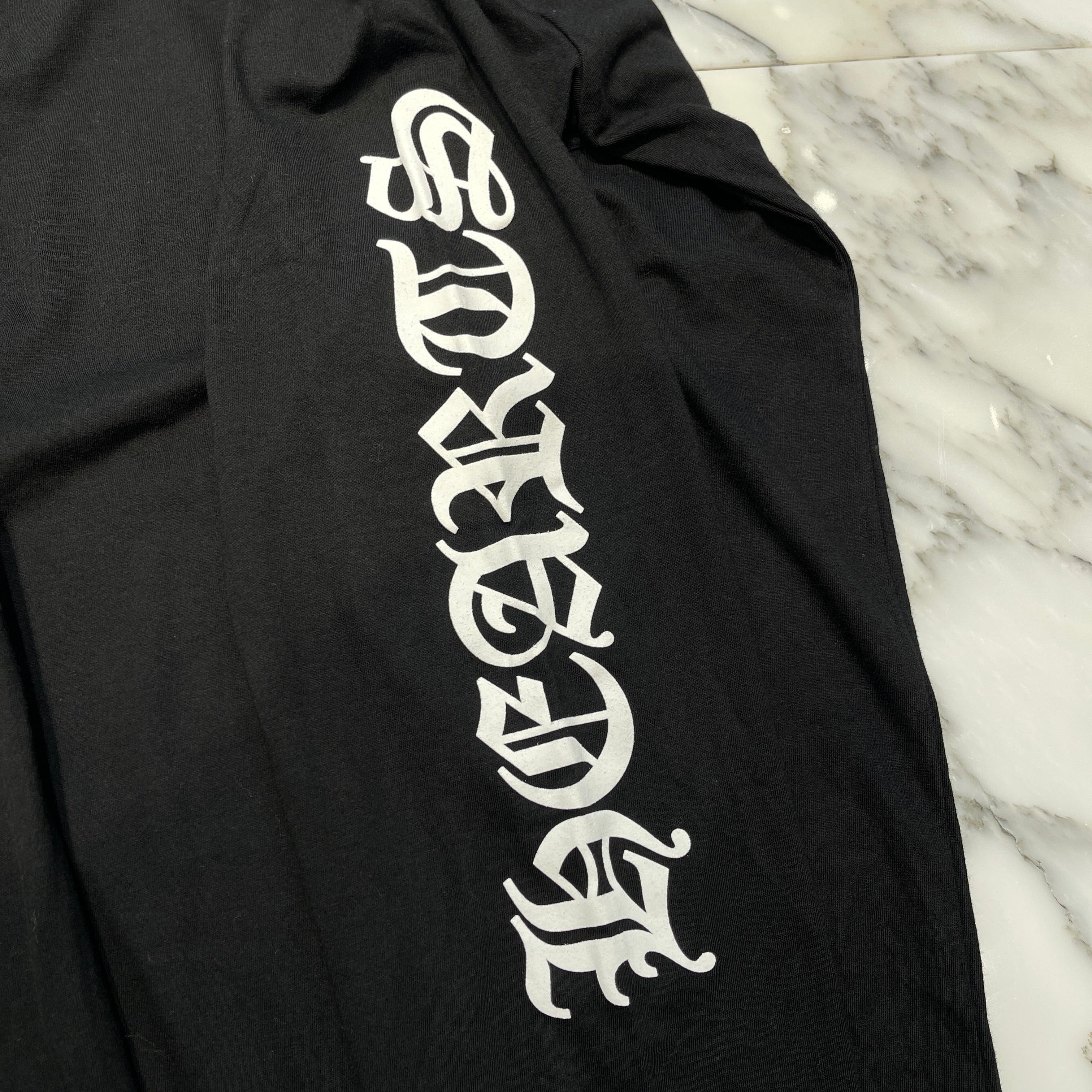 CHROME HEARTS Neck Logo Long Sleeve Tee Size L クロムハーツ ネックロゴ ロングスリーブTシャツ サイズL