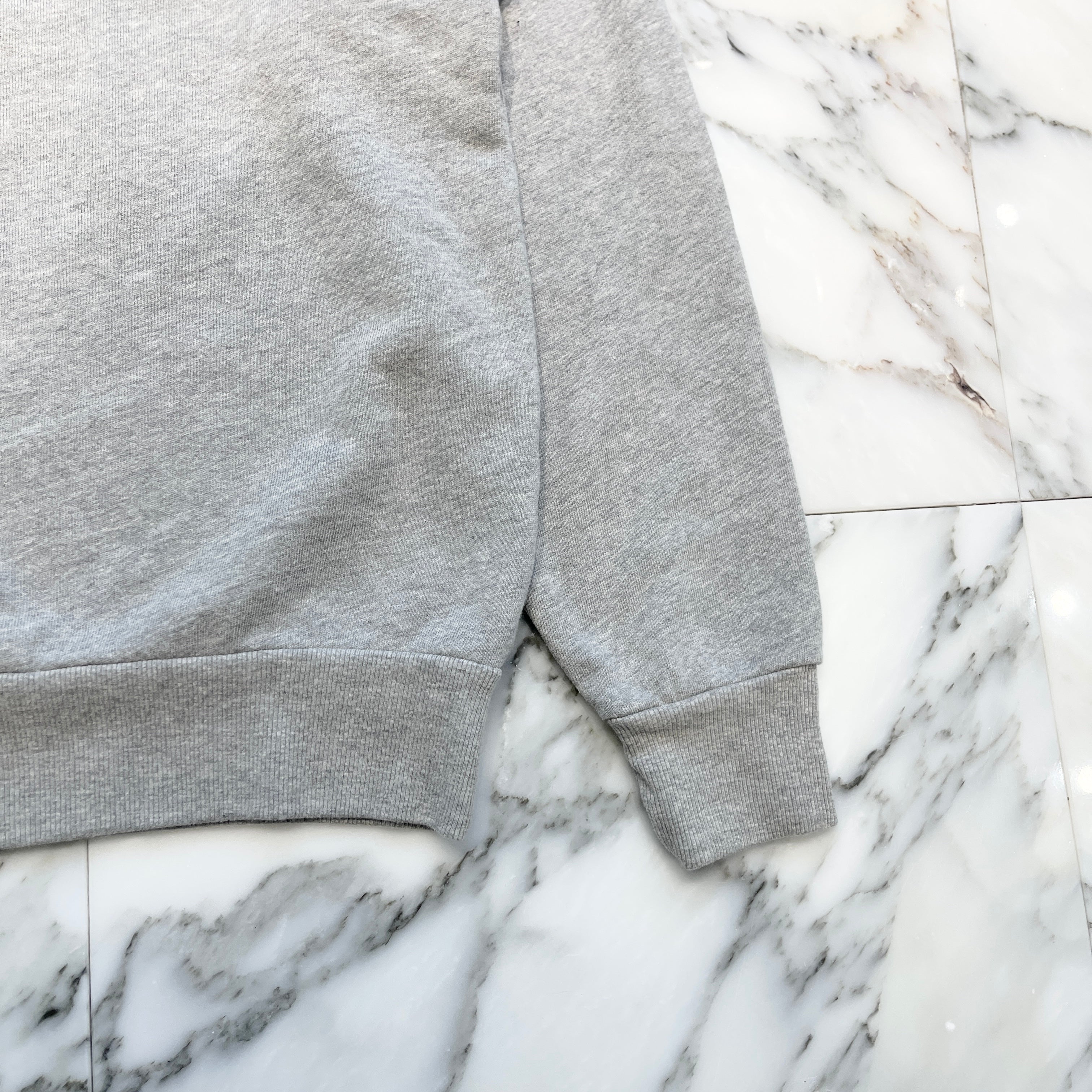 CHROME HEARTS Y NOT Cemetery Cross Flock Print Sweat Shirt Size L クロムハーツ ワイノット セメタリークロス フロッキープリント スウェットシャツ サイズL