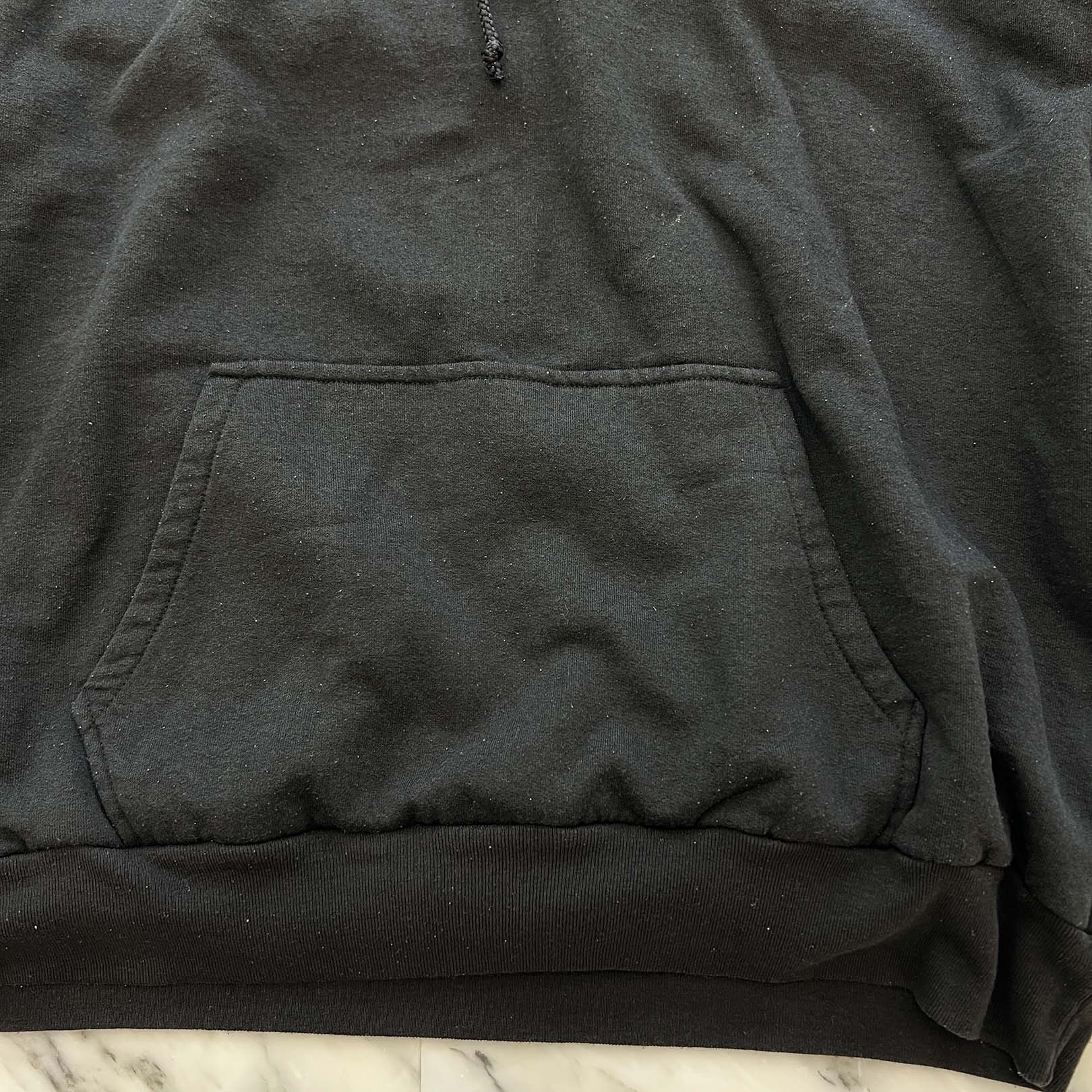 CHROME HEARTS Back Scroll Logo Thermal Hoodie Size L クロムハーツ バックスクロールロゴ サーマルフーディー サイズL