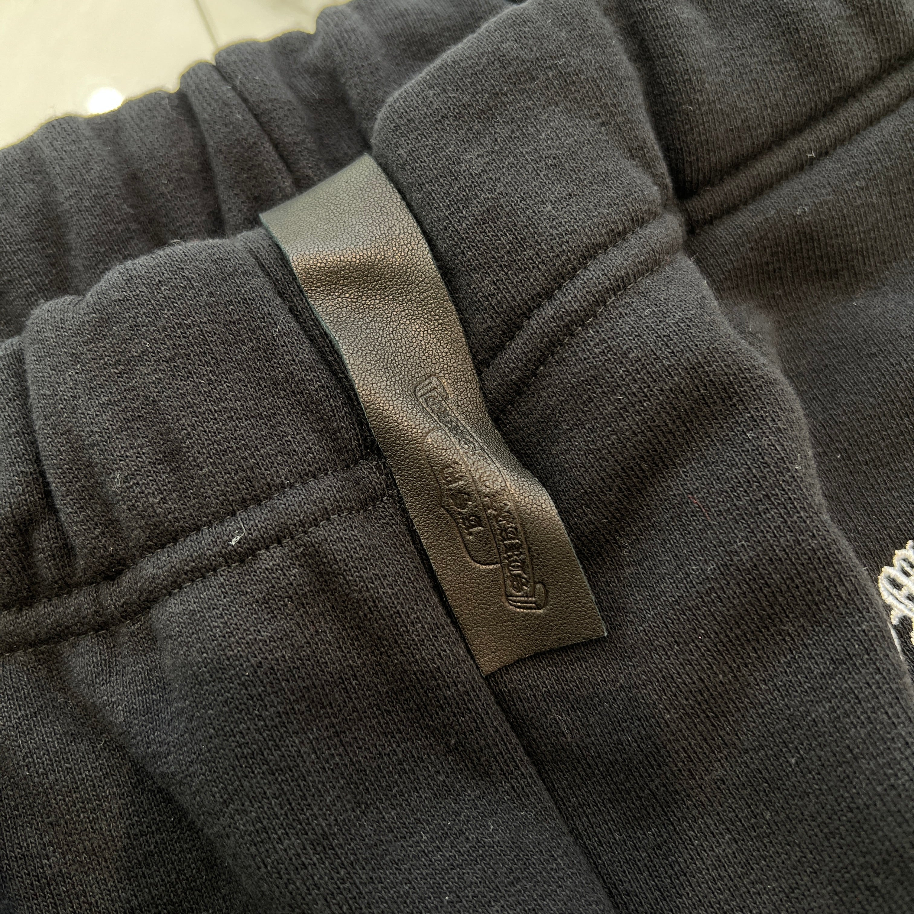 CHROME HEARTS King Taco 3 Cemetery Cross Embroidery Sweat Long Pants Size XL クロムハーツ キングタコ3セメタリークロス刺繍スウェットロングパンツ サイズXL