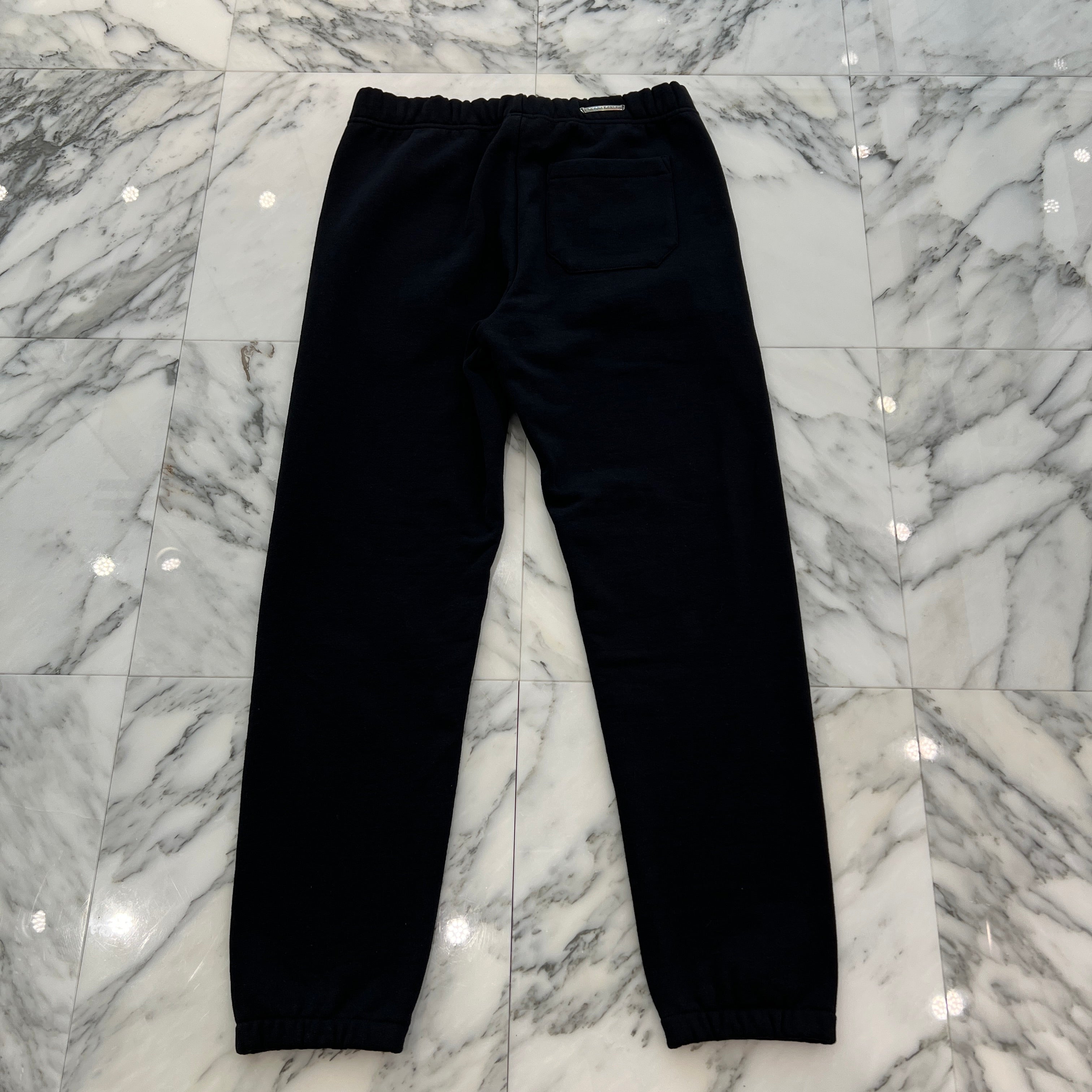 CHROME HEARTS King Taco 3 Cemetery Cross Embroidery Sweat Long Pants Size M クロムハーツ キングタコ3セメタリークロス刺繍スウェットロングパンツ サイズM