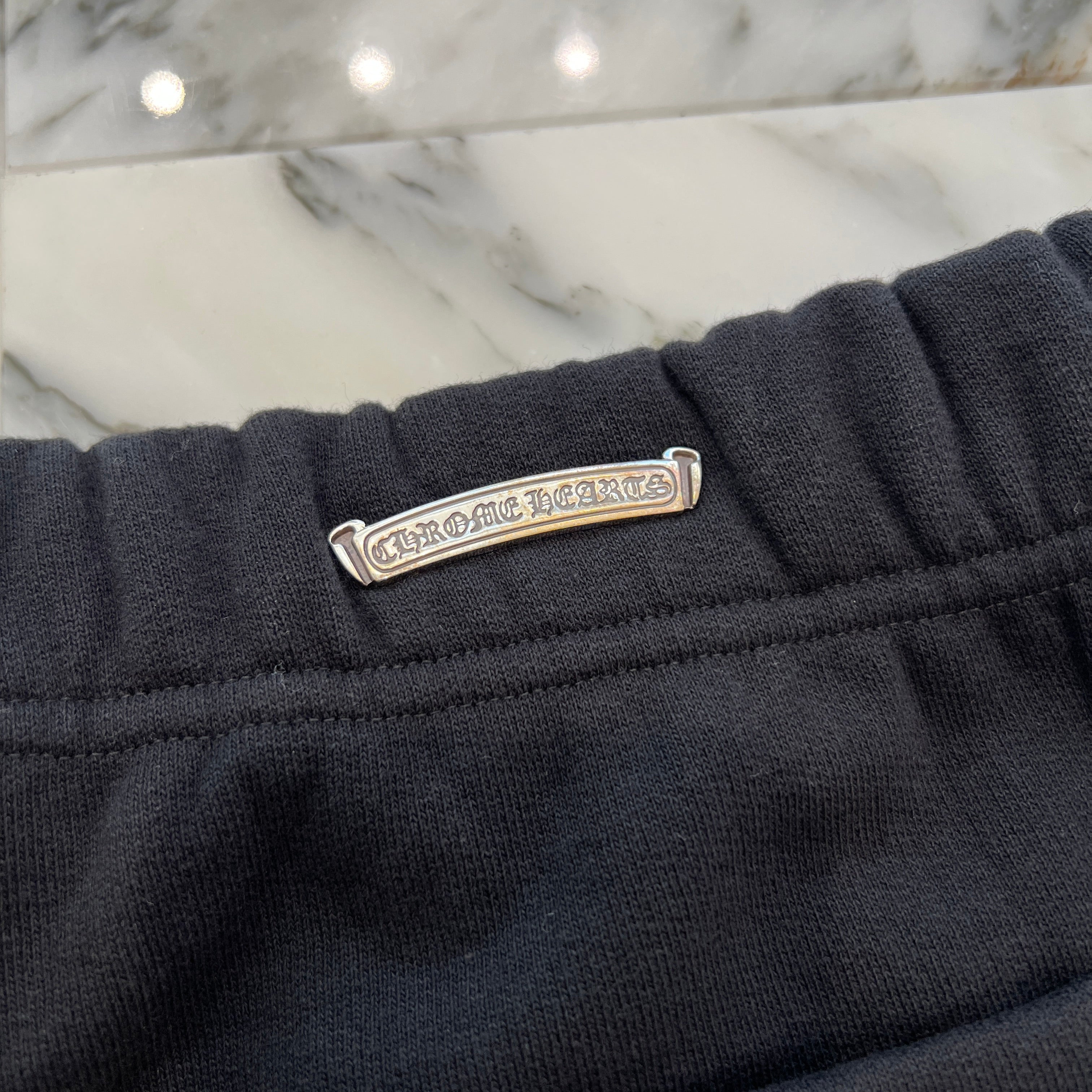 CHROME HEARTS King Taco 3 Cemetery Cross Embroidery Sweat Long Pants Size XL クロムハーツ キングタコ3セメタリークロス刺繍スウェットロングパンツ サイズXL