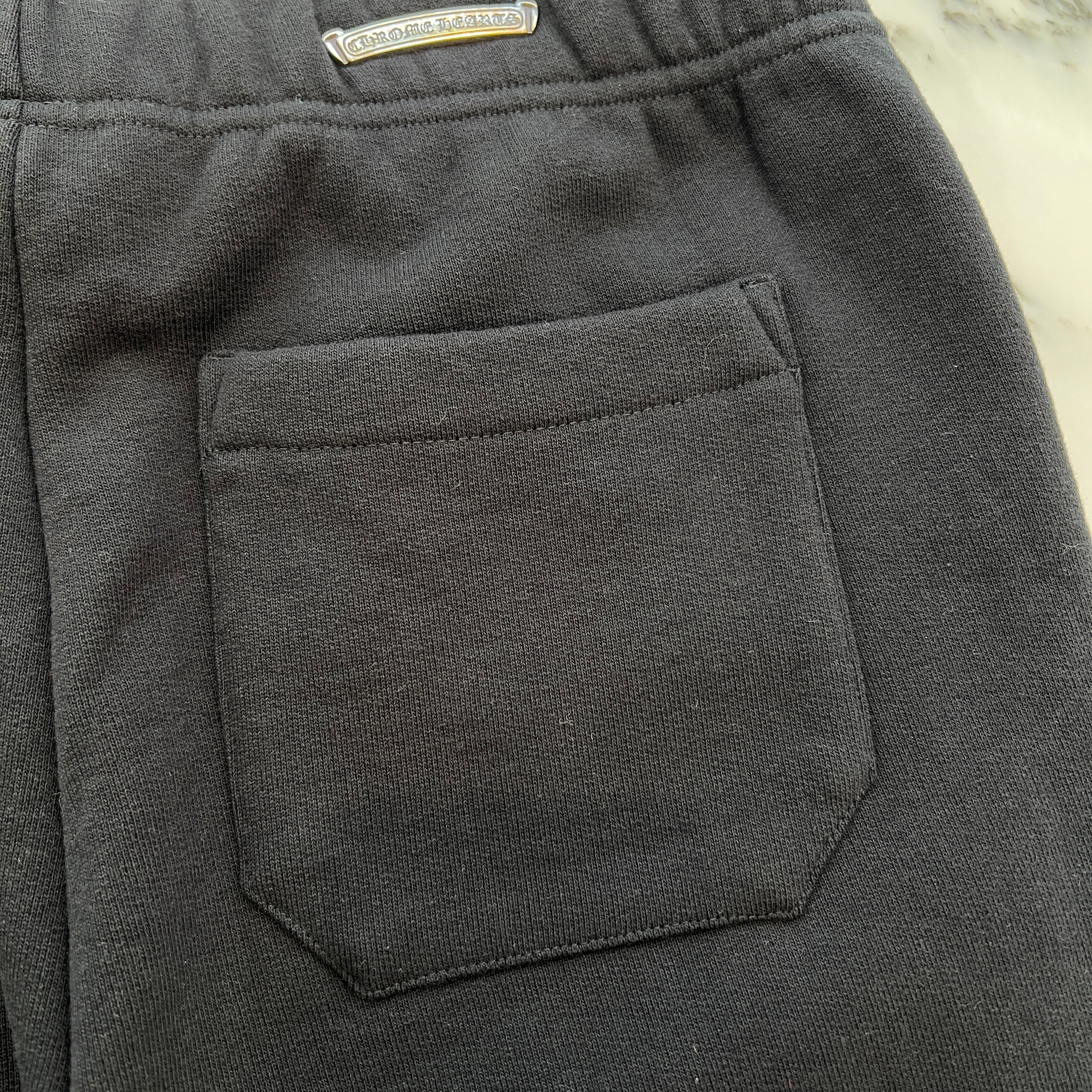 CHROME HEARTS King Taco 3 Cemetery Cross Embroidery Sweat Long Pants Size XL クロムハーツ キングタコ3セメタリークロス刺繍スウェットロングパンツ サイズXL