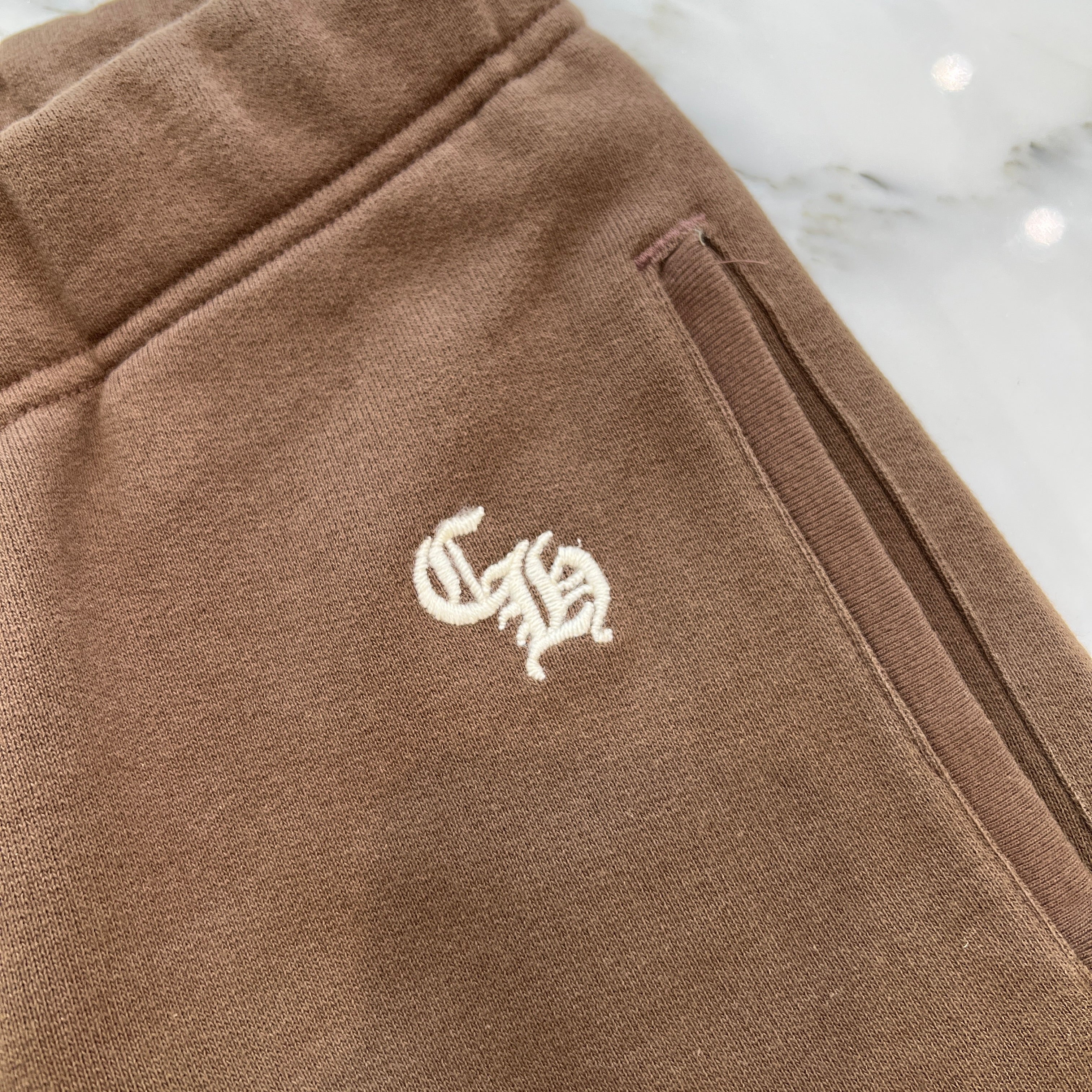 CHROME HEARTS SLO RIDE Logo Embroidery Sweat Long Pants Size S クロムハーツ スローライド ロゴ刺繍 スウェットロングパンツ サイズS