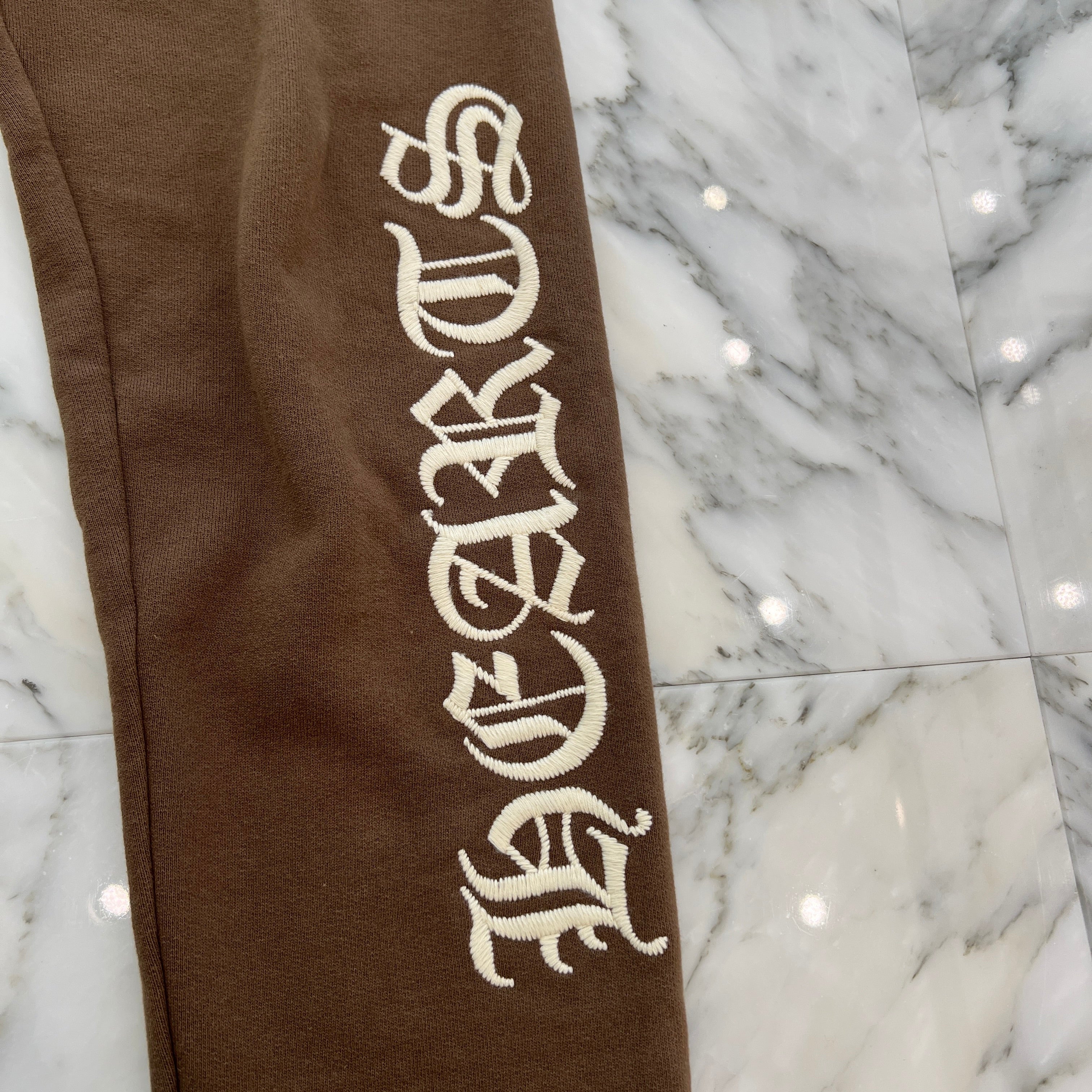 CHROME HEARTS SLO RIDE Logo Embroidery Sweat Long Pants Size S クロムハーツ スローライド ロゴ刺繍 スウェットロングパンツ サイズS