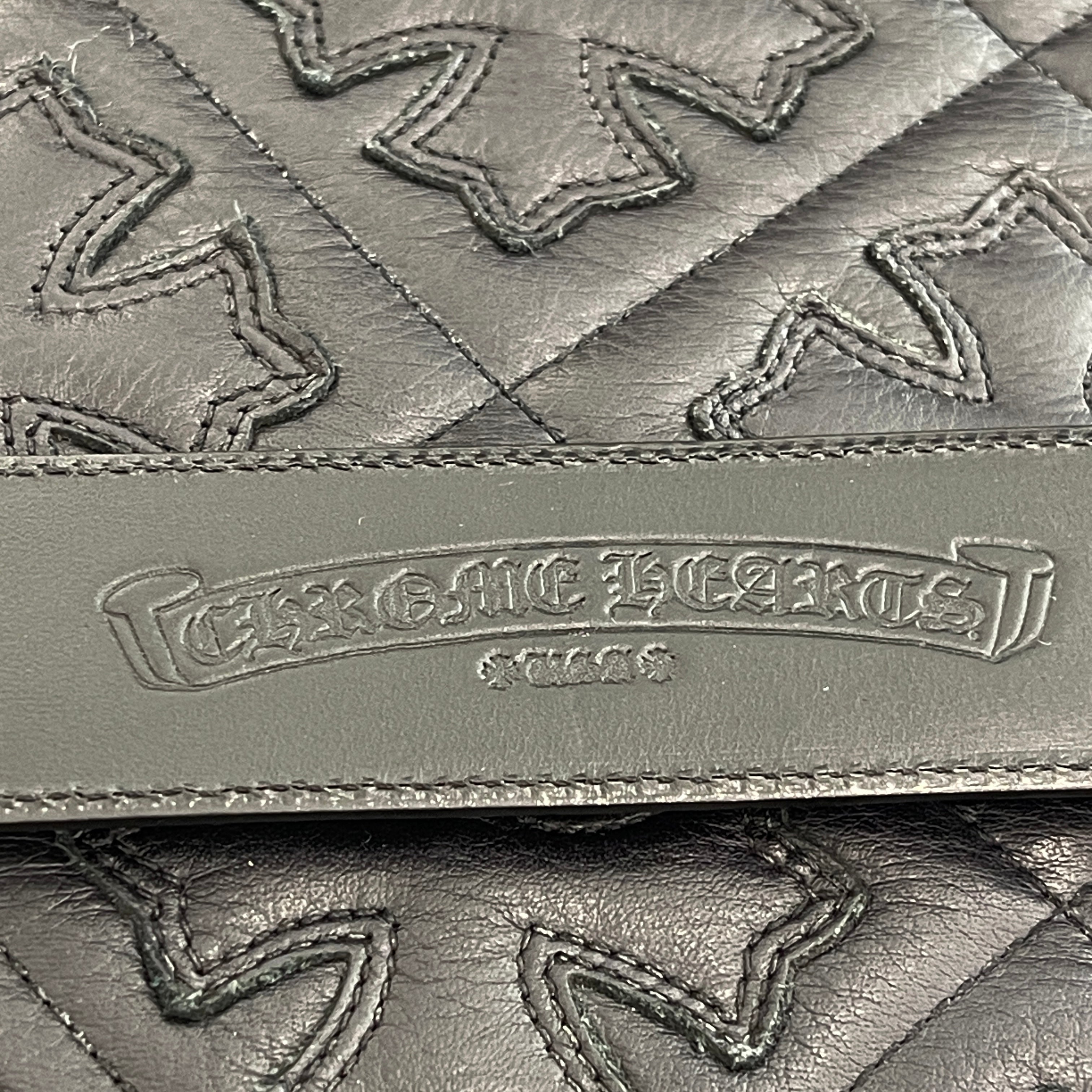 CHROME HEARTS Bronze Gunslinger Leather Belt Size 32 クロムハーツ ブロンズ ガンスリンガー レザーベルト サイズ32