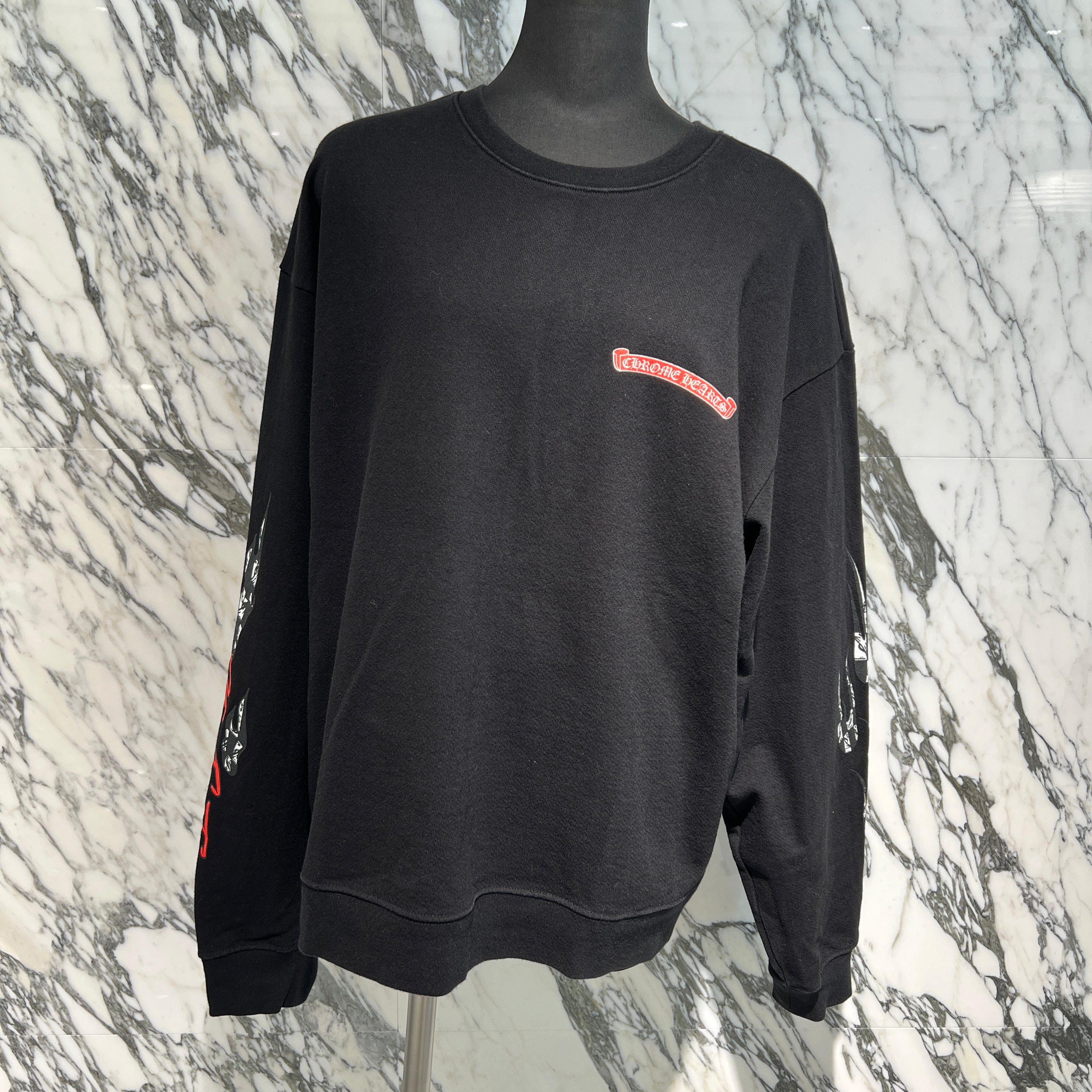 CHROME HEARTS × MATTY BOY PPO STAY FAST RACE TEAM Sweatshirt Size L クロムハーツ × マッティボーイ ステイファスト レースチーム スウェットシャツ サイズL