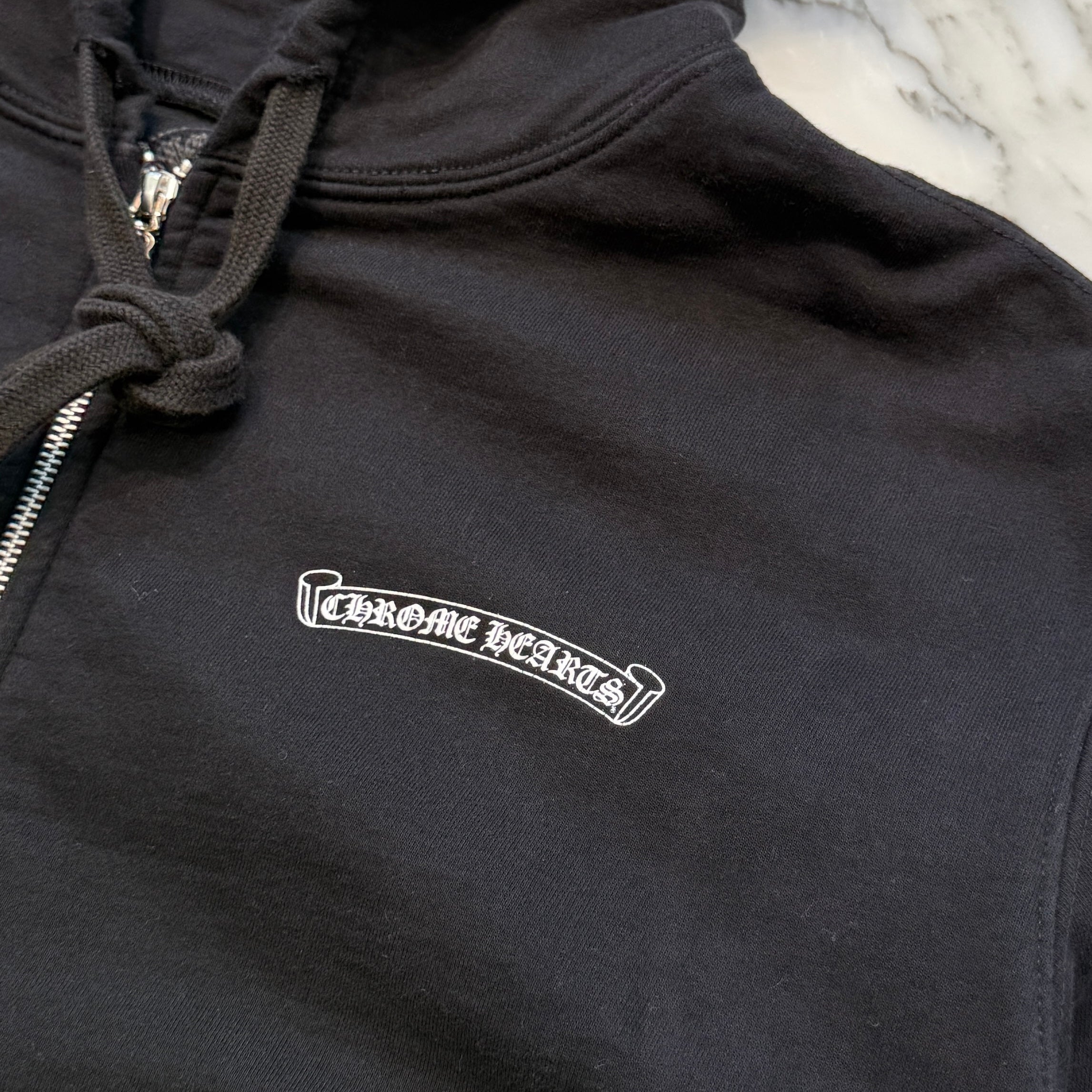 CHROME HEARTS ASPEN Exclusive Matty Boy Floral Cross Zip Up Hoodie Size L クロムハーツ アスペン限定 マッティボーイ フローラルクロス ジップアップフーディ サイズL