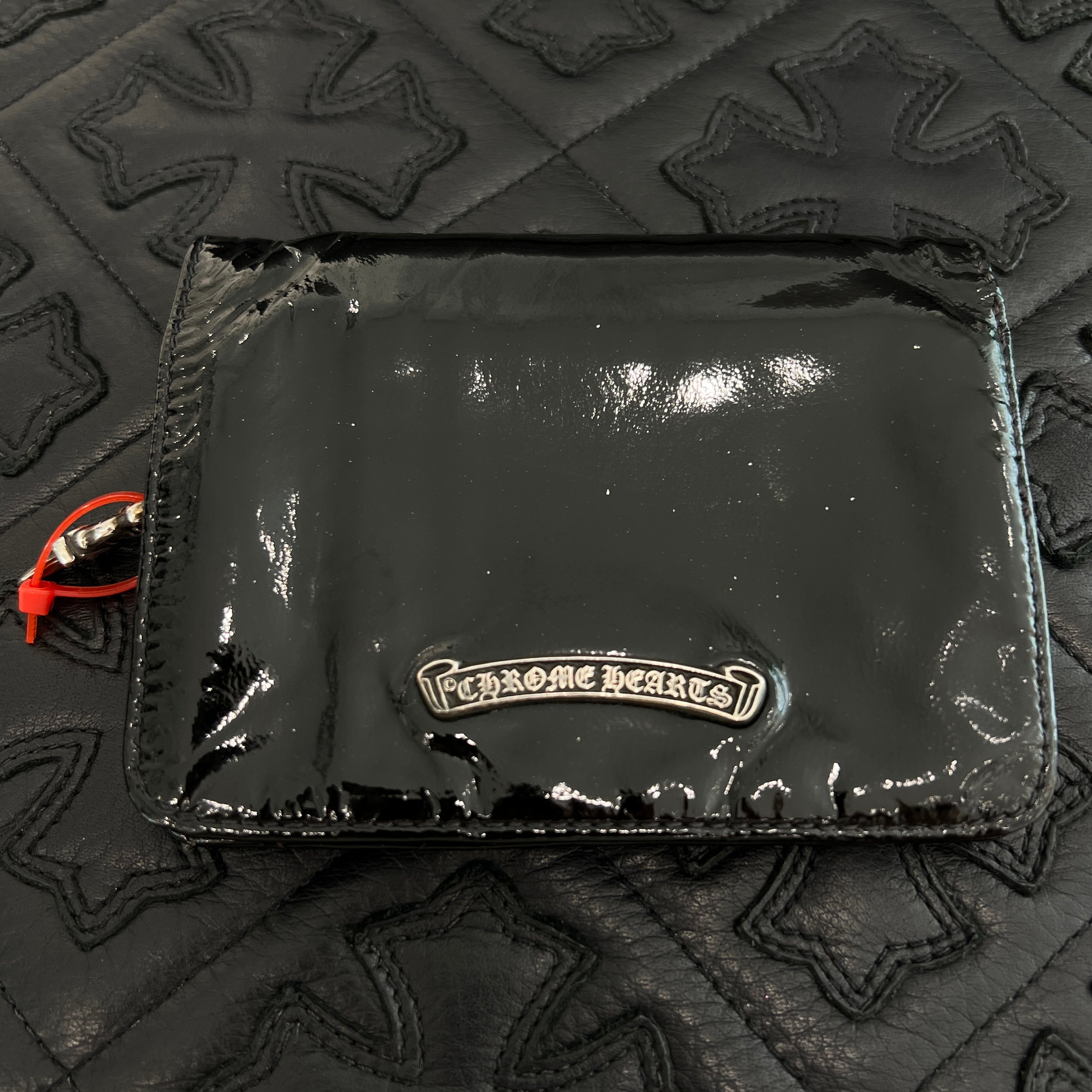 CHROME HEARTS Patent Joey Scroll Wallet クロムハーツ パテント ジョーイ スクロール ウォレット