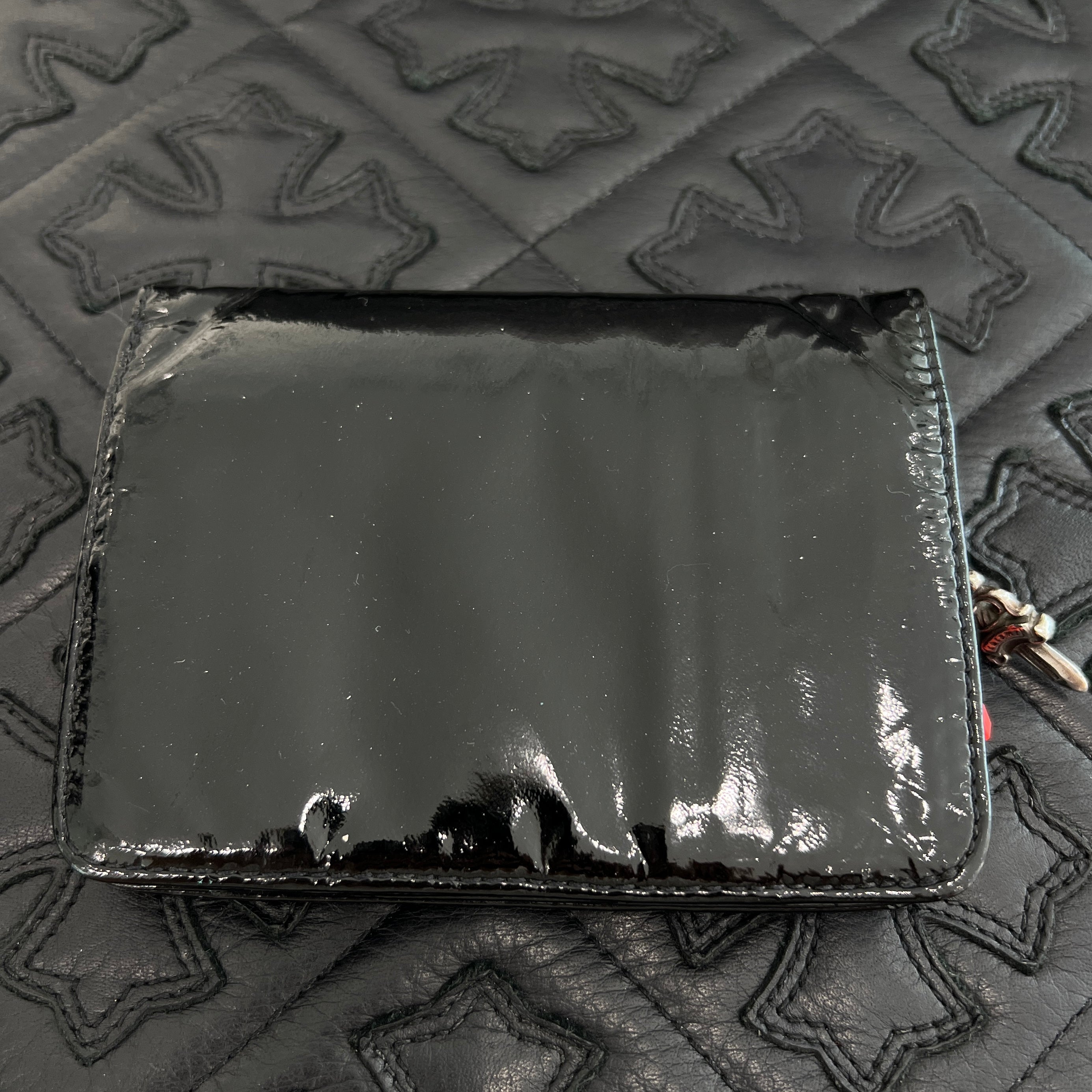 CHROME HEARTS Patent Joey Scroll Wallet クロムハーツ パテント ジョーイ スクロール ウォレット