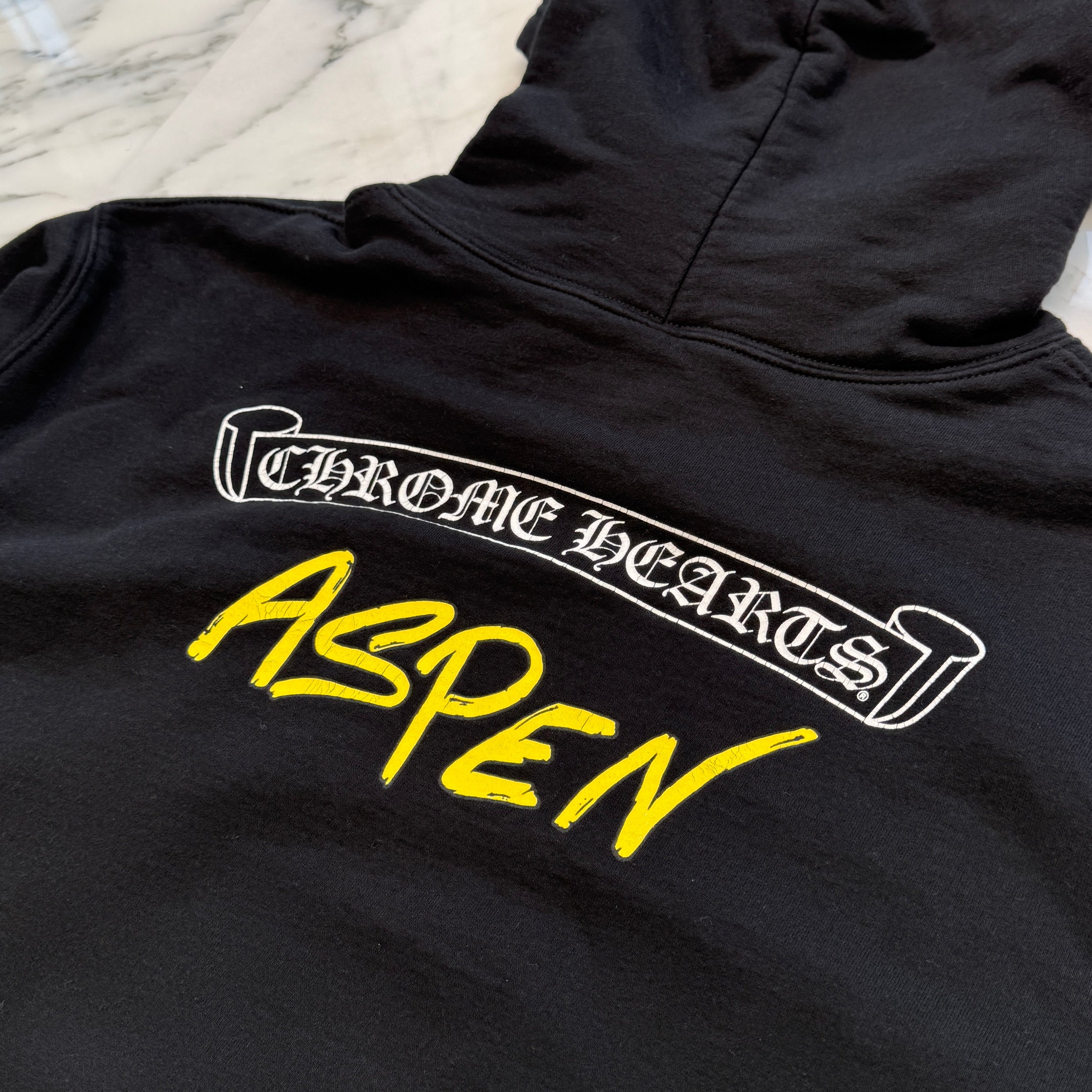 CHROME HEARTS ASPEN Exclusive Matty Boy Floral Cross Zip Up Hoodie Size L クロムハーツ アスペン限定 マッティボーイ フローラルクロス ジップアップフーディ サイズL