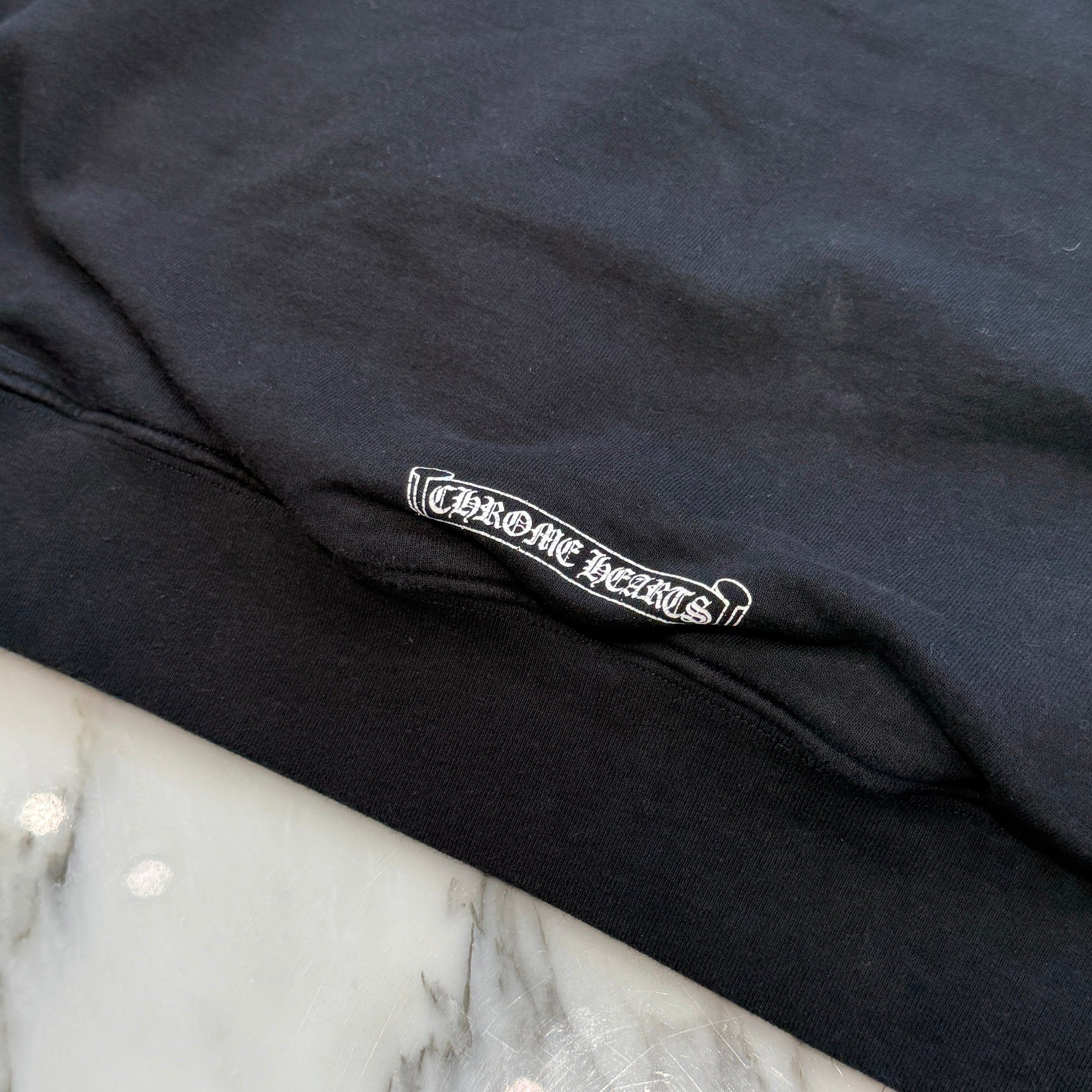 CHROME HEARTS ASPEN Exclusive Matty Boy Floral Cross Zip Up Hoodie Size L クロムハーツ アスペン限定 マッティボーイ フローラルクロス ジップアップフーディ サイズL