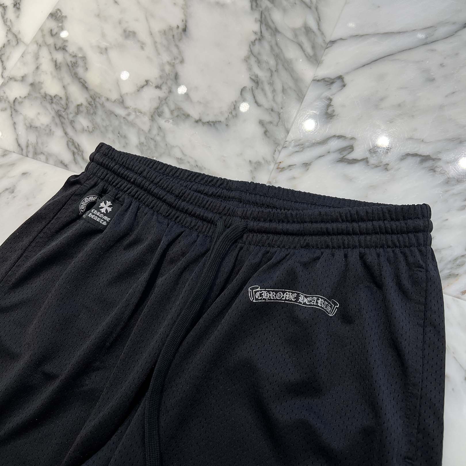 CHROME HEARTS Mesh Warm Up Jersey Long Pants Size L クロムハーツ