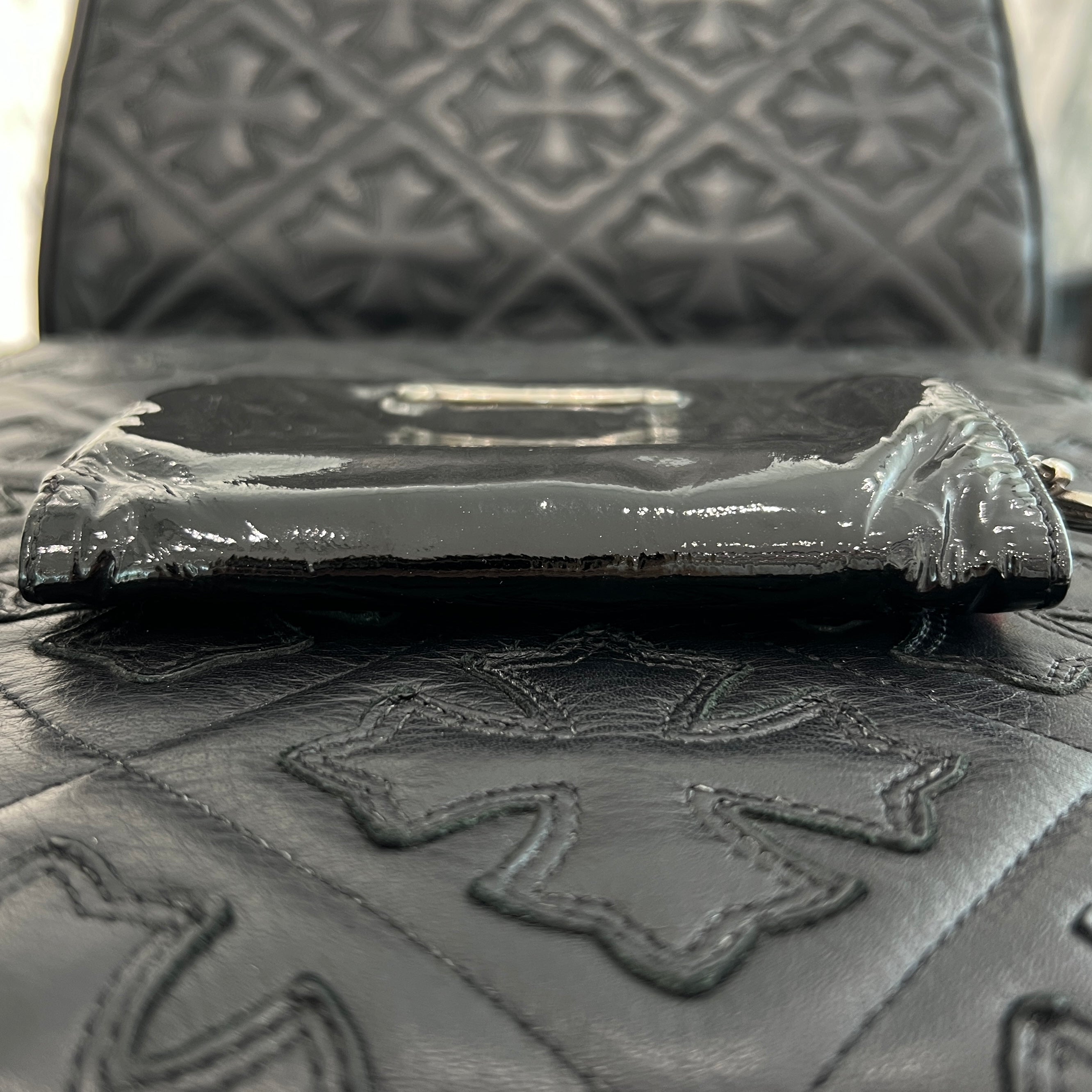 CHROME HEARTS Patent Joey Scroll Wallet クロムハーツ パテント ジョーイ スクロール ウォレット