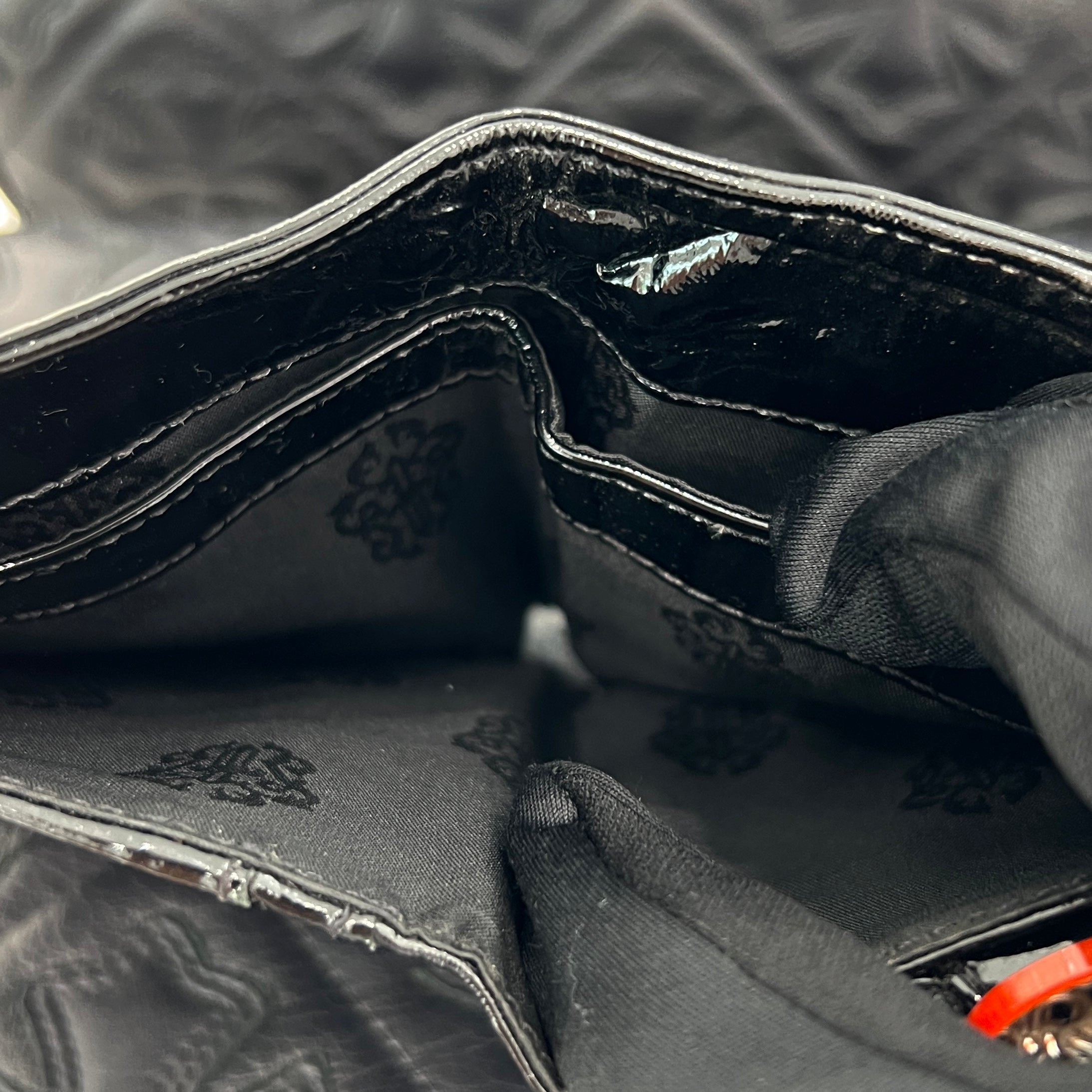 CHROME HEARTS Patent Joey Scroll Wallet クロムハーツ パテント ジョーイ スクロール ウォレット