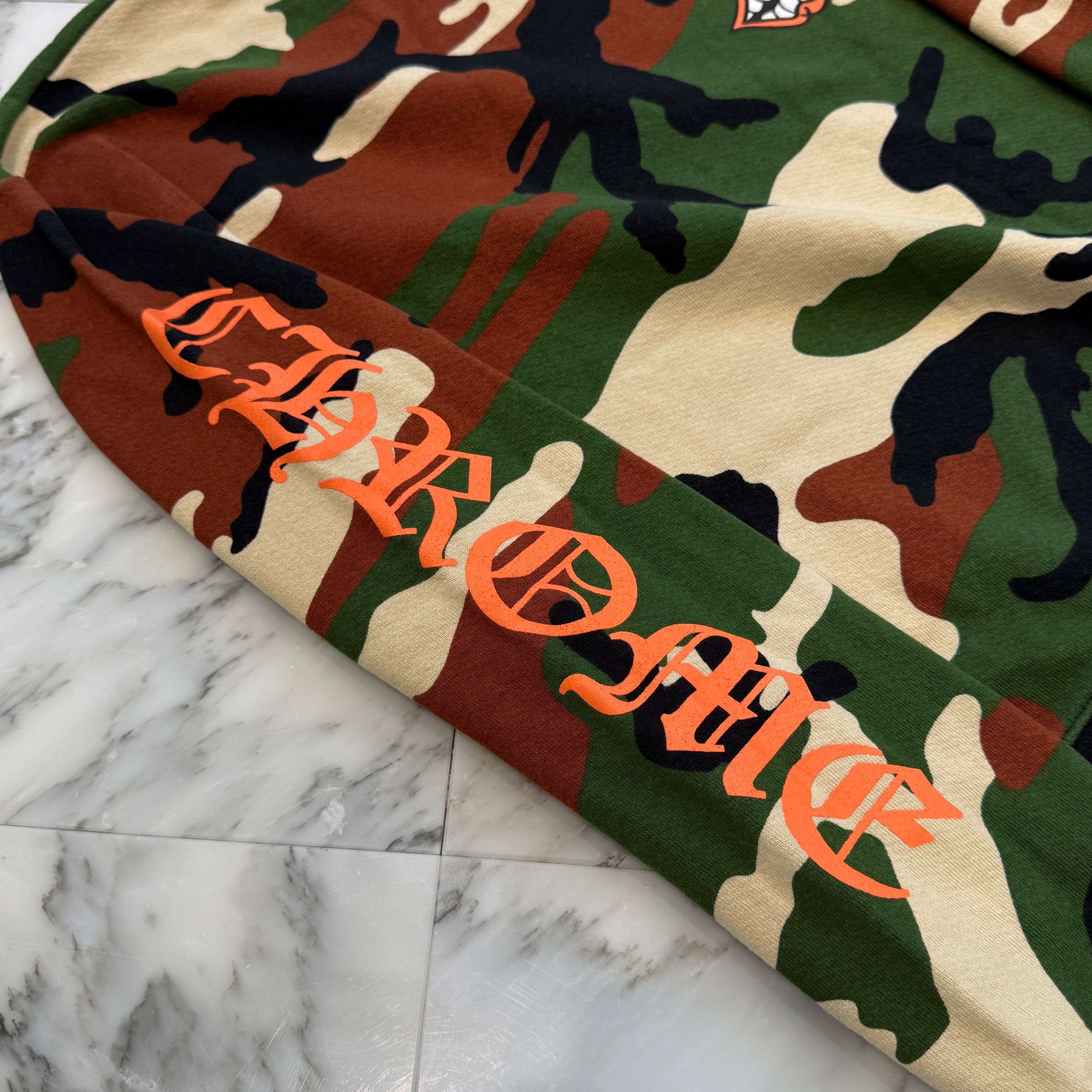 CHROME HEARTS × MATTY BOY 2022SS PPO CAUTION SWTSHRT Size M クロムハーツ × マッティボーイ コーションスウェットシャツ サイズM