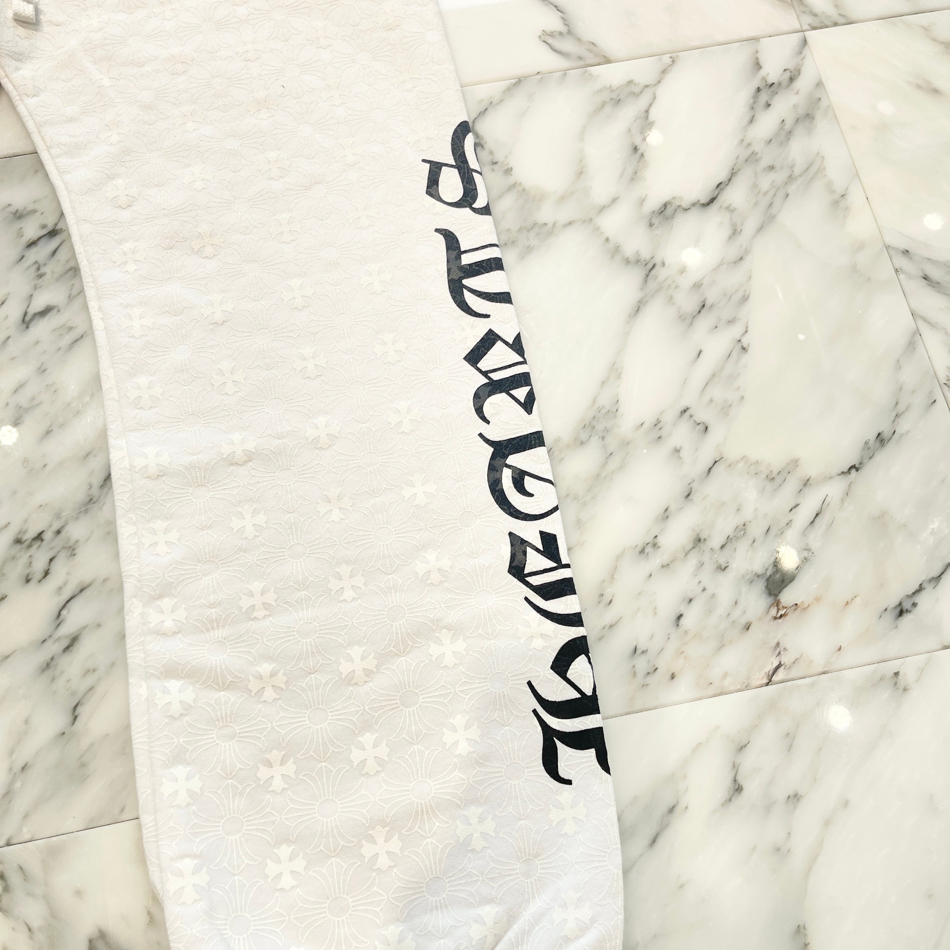 CHROME HEARTS CH Plus Side Logo Fuck You Sweat Long Pants Size L クロムハーツ CHプラス総柄  サイドロゴ ファックユー スウェットロングパンツ サイズL