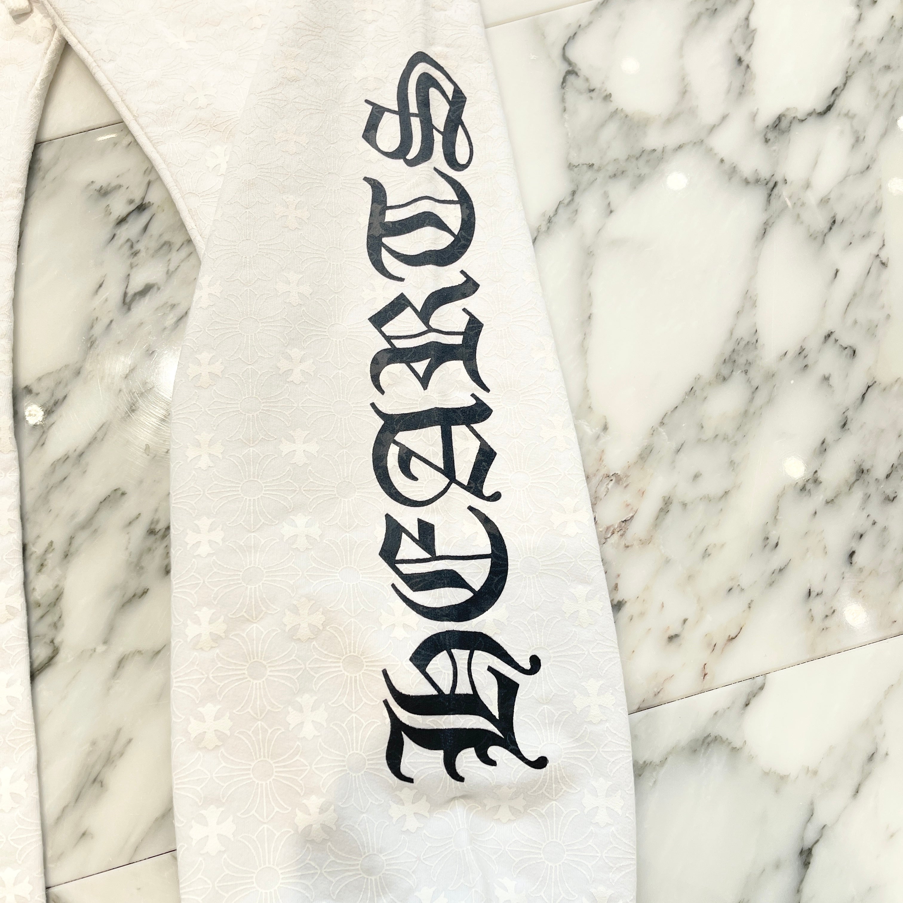 CHROME HEARTS CH Plus Side Logo Fuck You Sweat Long Pants Size L クロムハーツ CHプラス総柄  サイドロゴ ファックユー スウェットロングパンツ サイズL