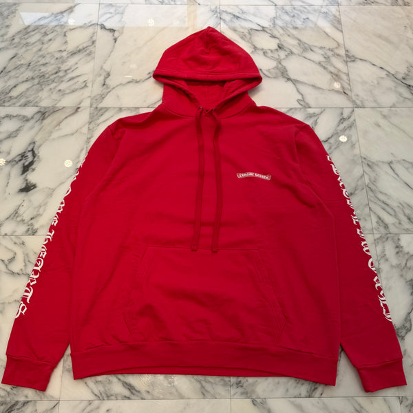CHROME HEARTS 2025SS Back Scroll Label Logo Pullover Hoodie Size XXL クロムハーツ バックスクロールラベルロゴ プルオーバーフーディー サイズXXL