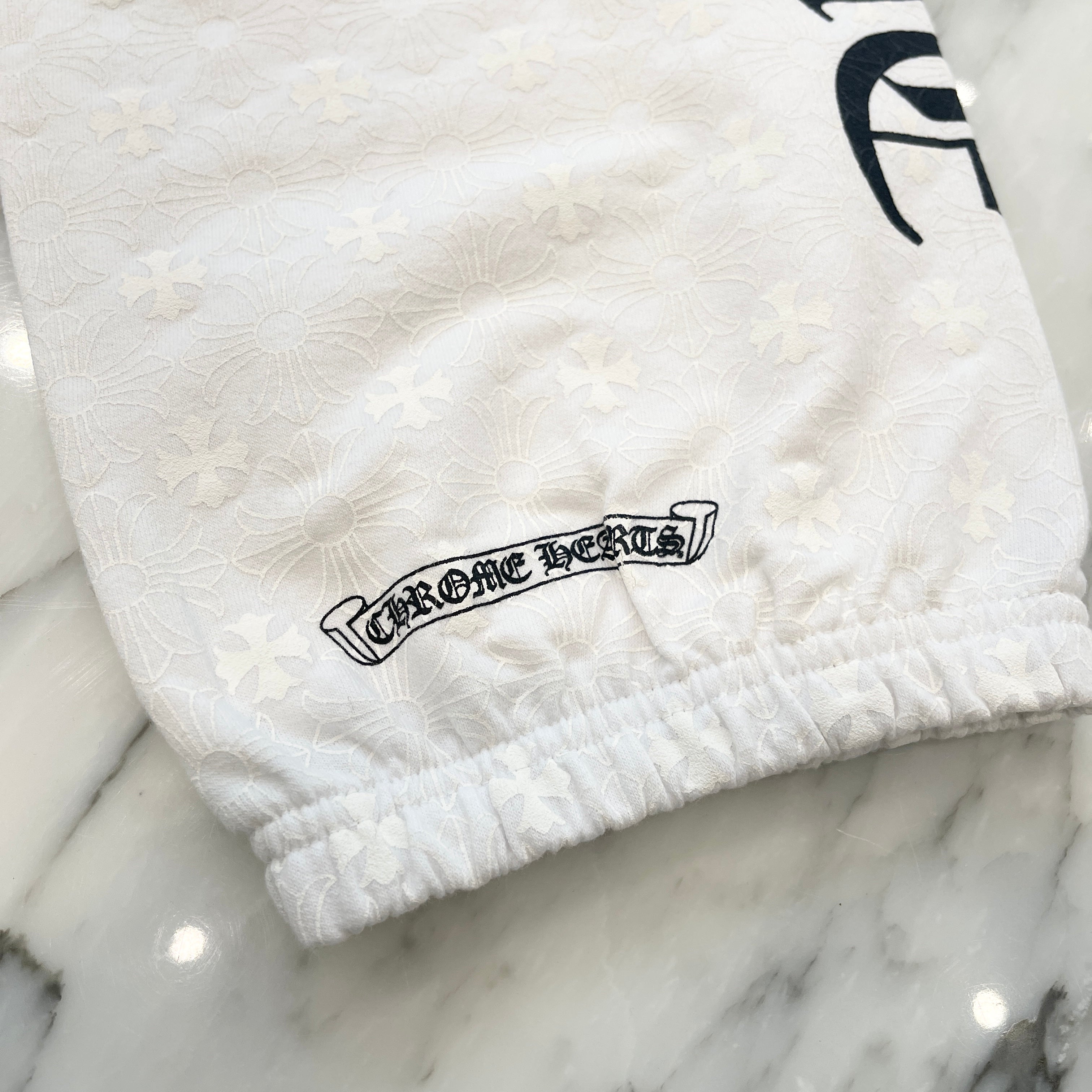 CHROME HEARTS CH Plus Side Logo Fuck You Sweat Long Pants Size L クロムハーツ CHプラス総柄  サイドロゴ ファックユー スウェットロングパンツ サイズL