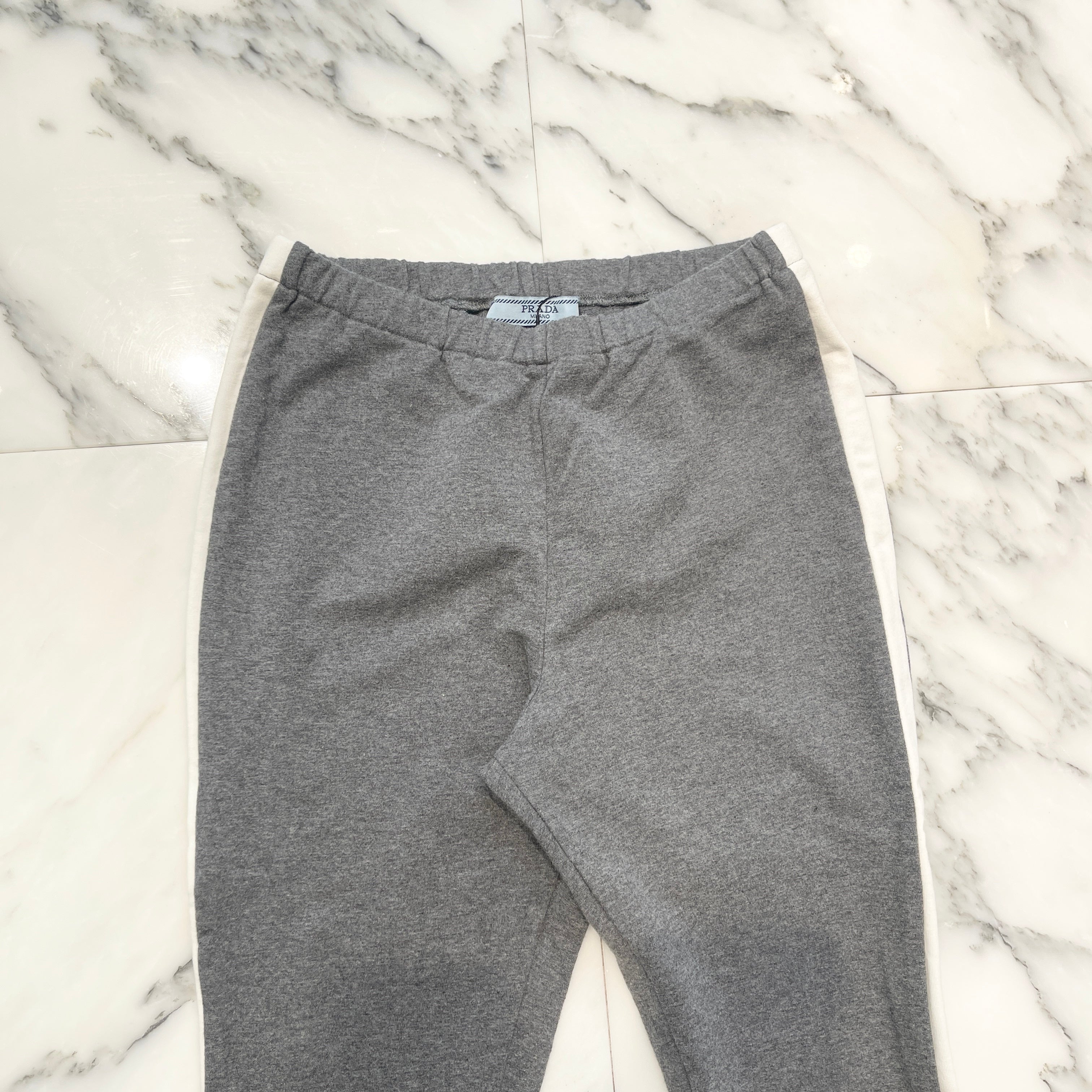 PRADA 2019SS Side Line Leggings Sweat Pants 132320 R191 D8R Size XS プラダ サイドライン レギンス スウェットパンツ サイズXS