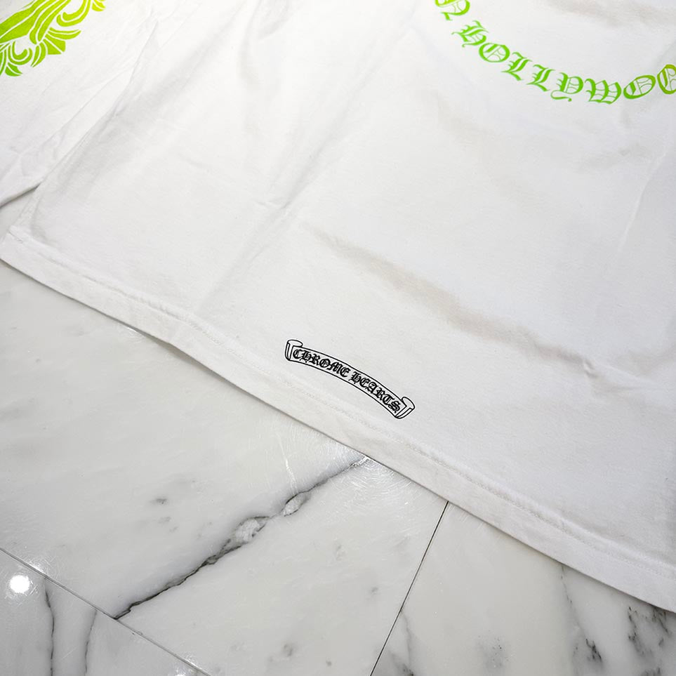 CHROME HEARTS Back Grad Circle Logo Long Sleeve Tee Size L クロムハーツ バックグラデーション サークルロゴ ロングスリーブ Tシャツ サイズL