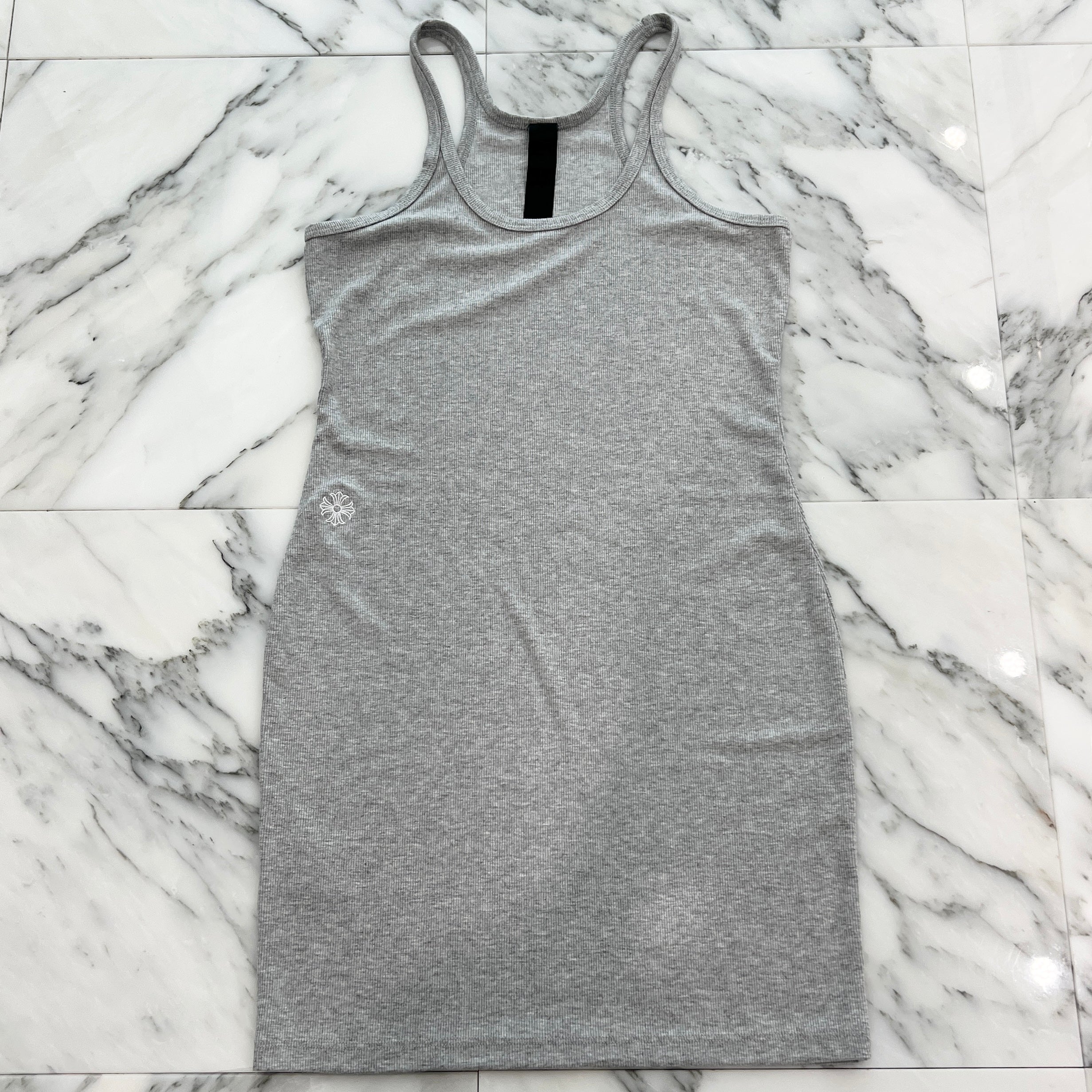 CHROME HEARTS Y NOT CH Plus Logo Embroidery Rayon Camisole Size M クロムハーツ ワイノット CHプラス ロゴ刺繍 レーヨン キャミソール サイズM