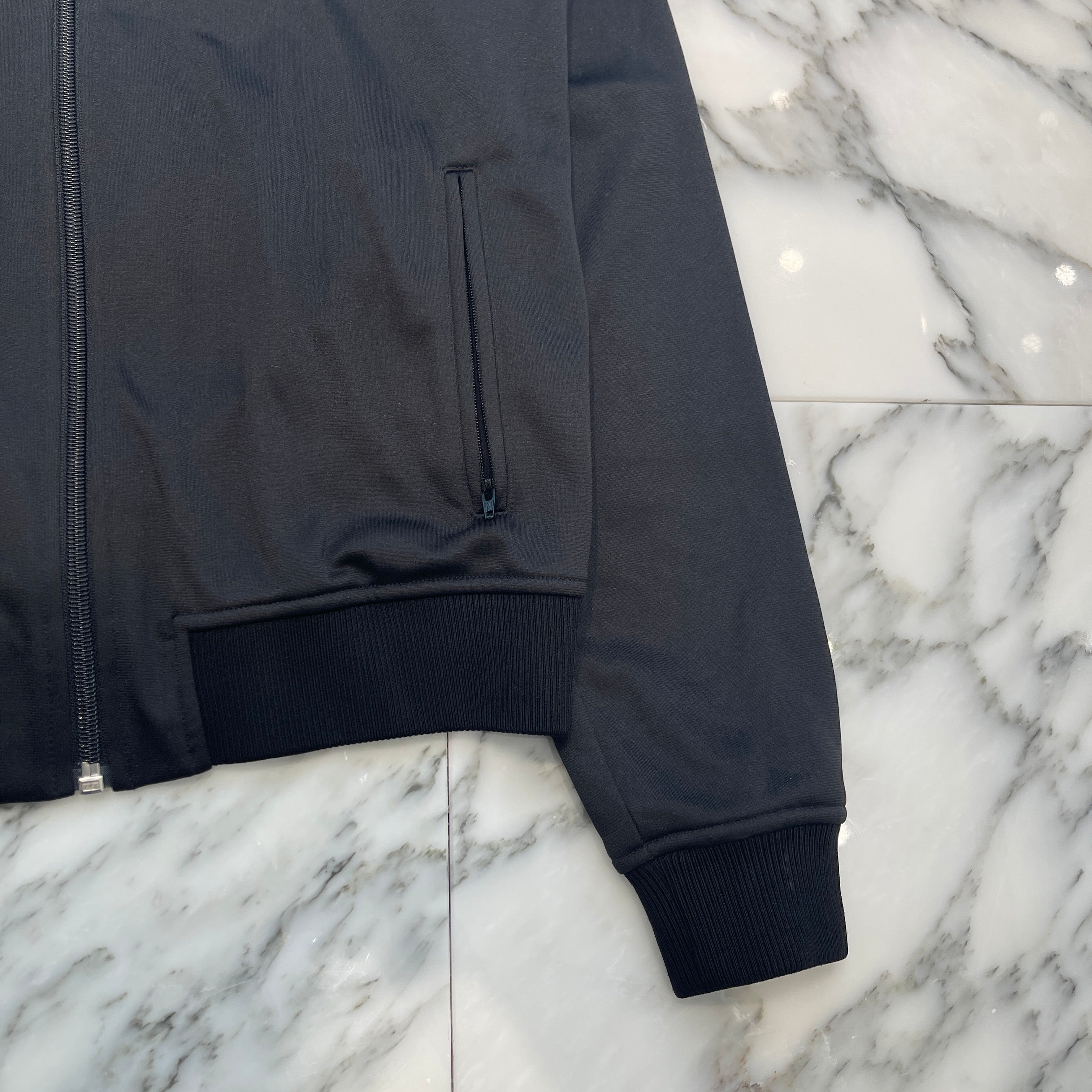 GIVENCHY Turtle Neck Logo Embroidery Track Zip Jacket BW300J300P Size38 ジバンシー タートルネック ロゴ刺繍 トラック ジップジャケット サイズ38