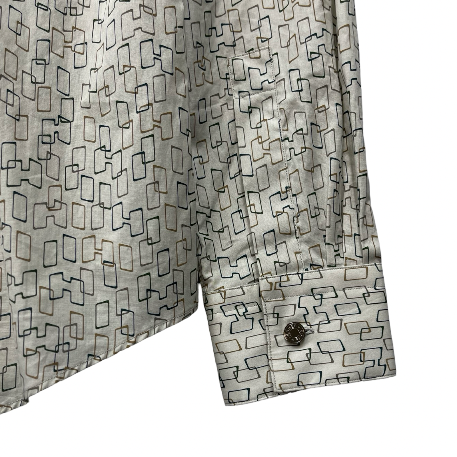 HERMES 2022AW Long Sleeve Shirt Size 39-15 1/2