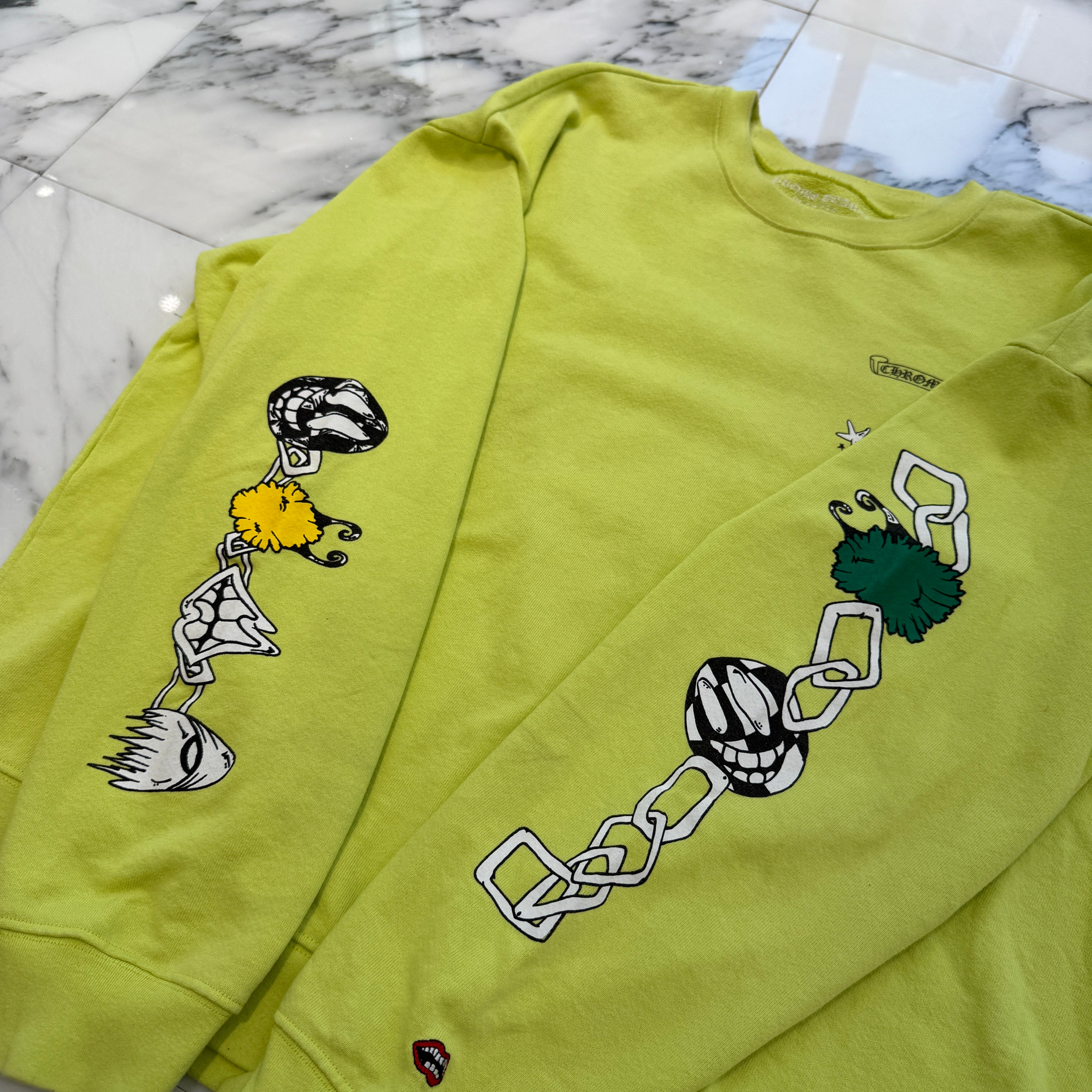 CHROME HEARTS × MATTY BOY 2022AW PPO LINK Sweat Shirt Size XL クロムハーツ × マッティボーイ PPO リンク スウェットシャツ サイズXL