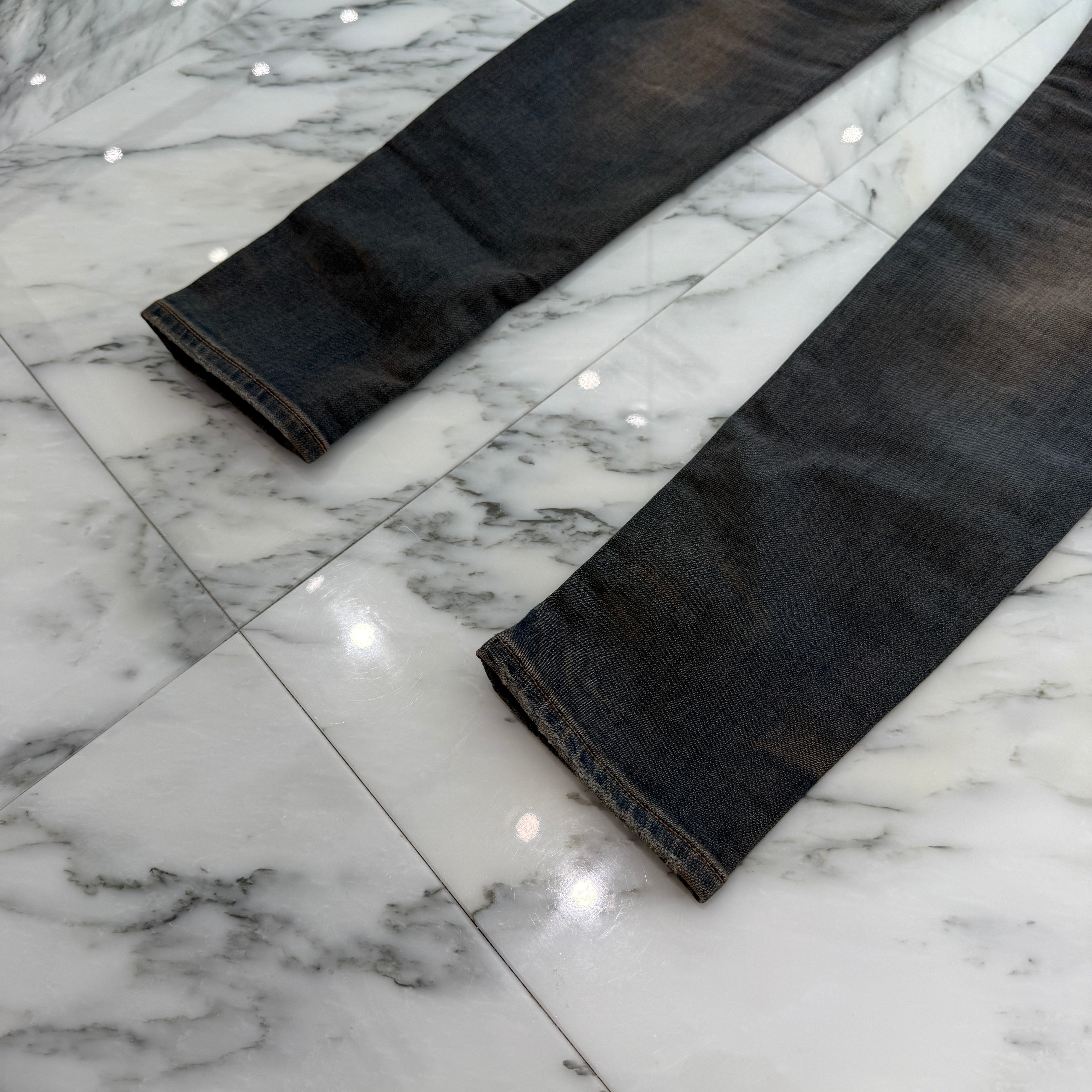 AMIRI 2023SS MX1 Viscose Ultrasuede Skinny Jeans Size 32 アミリ MX1 ビスコース ウルトラスエード スキニージーンズ サイズ32