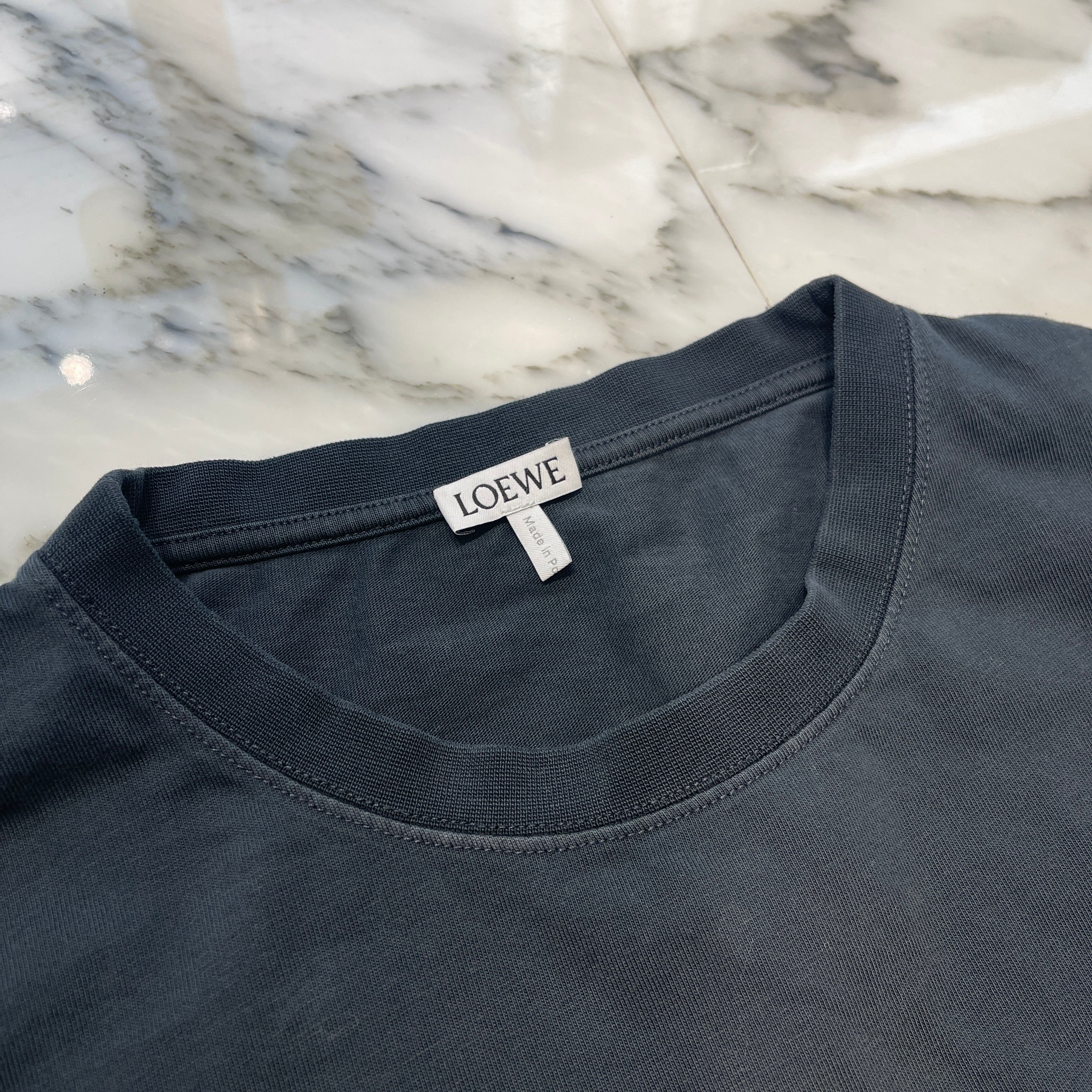 LOEWE 2024SS Anagram Embroidery Loose Fit Tee H526Y22XBT Size XL ロエベ アナグラム刺繍 ルーズ フィット Tシャツ サイズXL