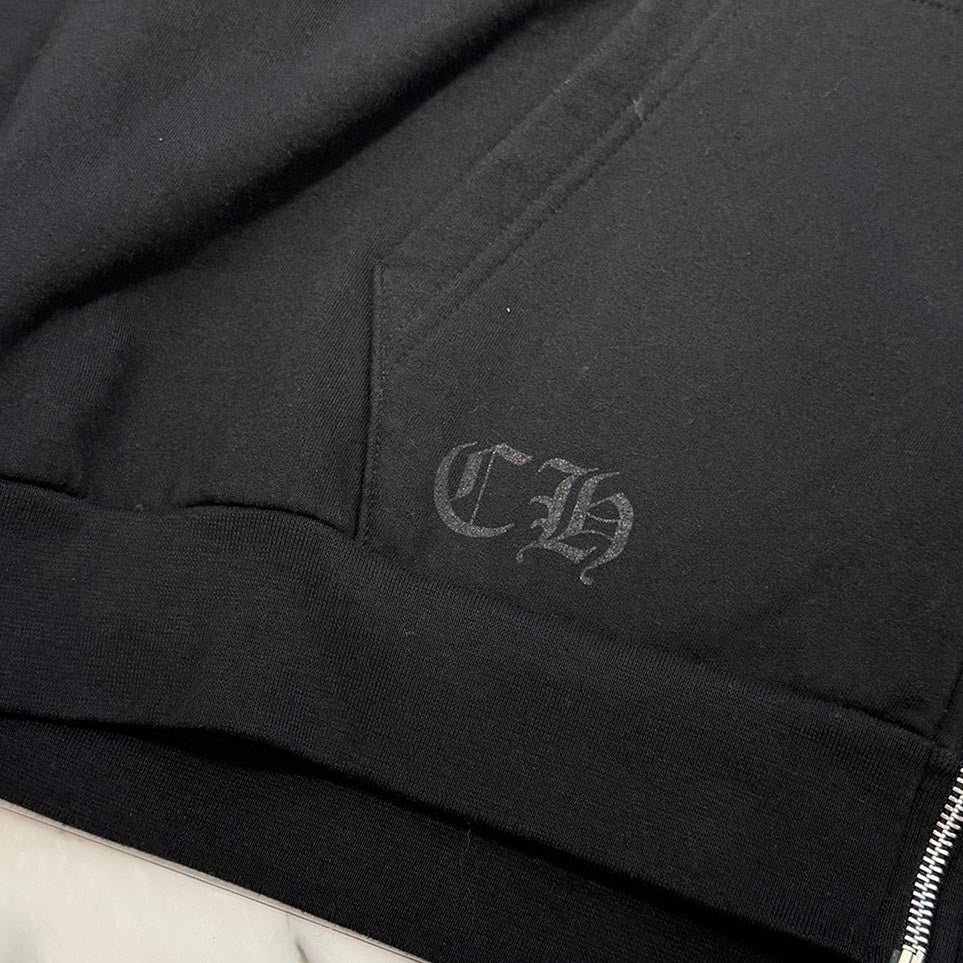 CHROME HEARTS 2022SS MLTCOL CEM CRS Zip Up Hoodie Size XL クロムハーツ マルチカラー セメタリークロス ジップアップフーディ サイズXL