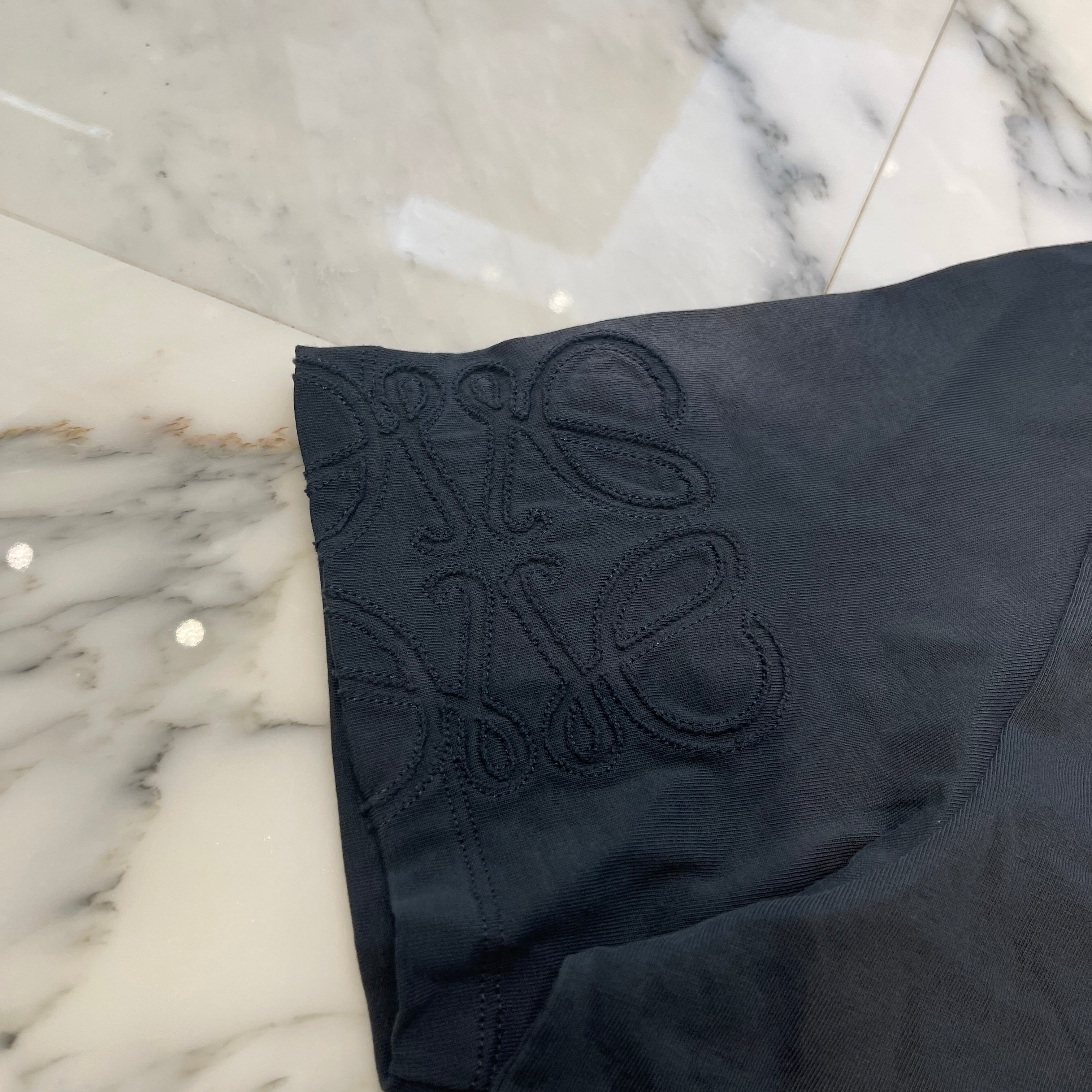 LOEWE 2024SS Anagram Embroidery Loose Fit Tee H526Y22XBT Size XL ロエベ アナグラム刺繍 ルーズ フィット Tシャツ サイズXL