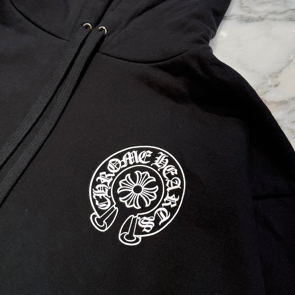 CHROME HEARTS TOKYO Limited Horseshoe Pullover Hoodie Size XXL クロムハーツ 東京限定 ホースシュー プルオーバーフーディ サイズXXL