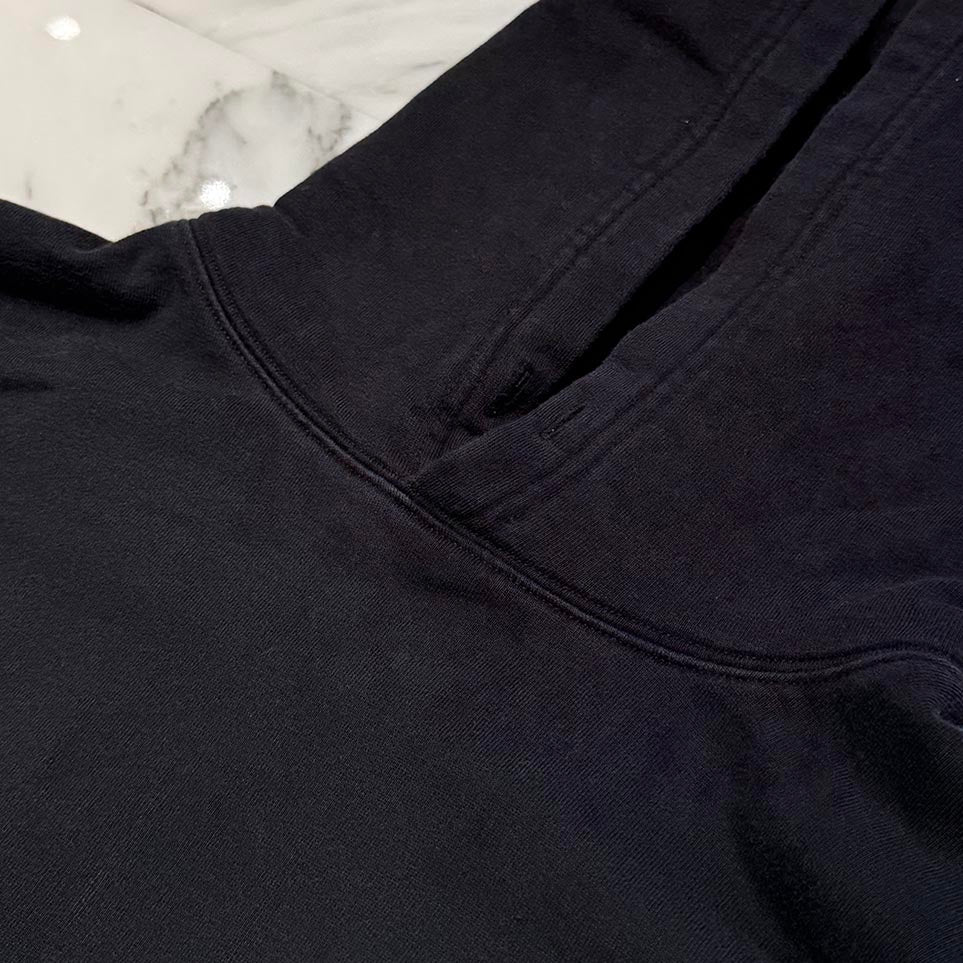 BALENCIAGA 2021AW Turn Logo Embroidery Pullover Hoodie 675003 TLVB4 Size 3 バレンシアガ ターンロゴ刺繍 プルオーバーフーディ サイズ3