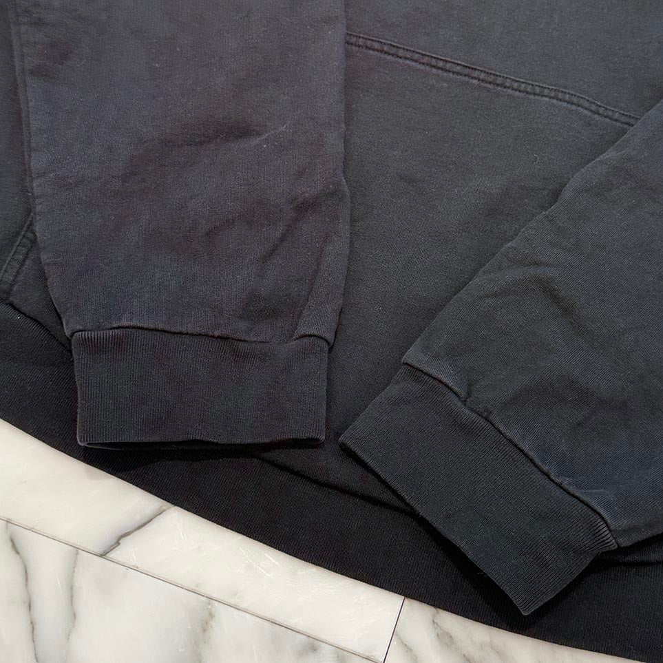 BALENCIAGA 2021AW Turn Logo Embroidery Pullover Hoodie 675003 TLVB4 Size 3 バレンシアガ ターンロゴ刺繍 プルオーバーフーディ サイズ3